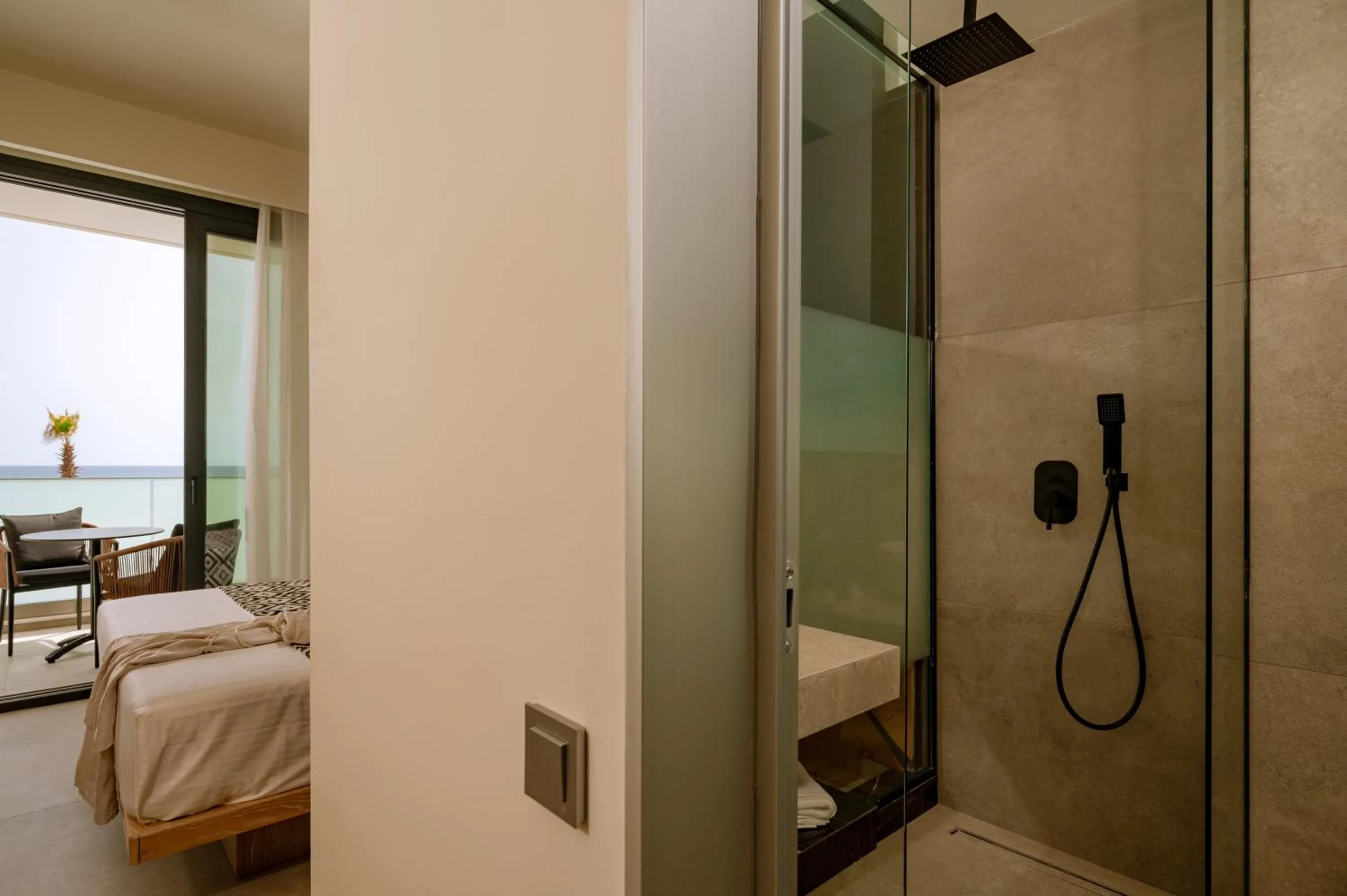 Bed in ZEST THASSOS LUXURY RETREAT