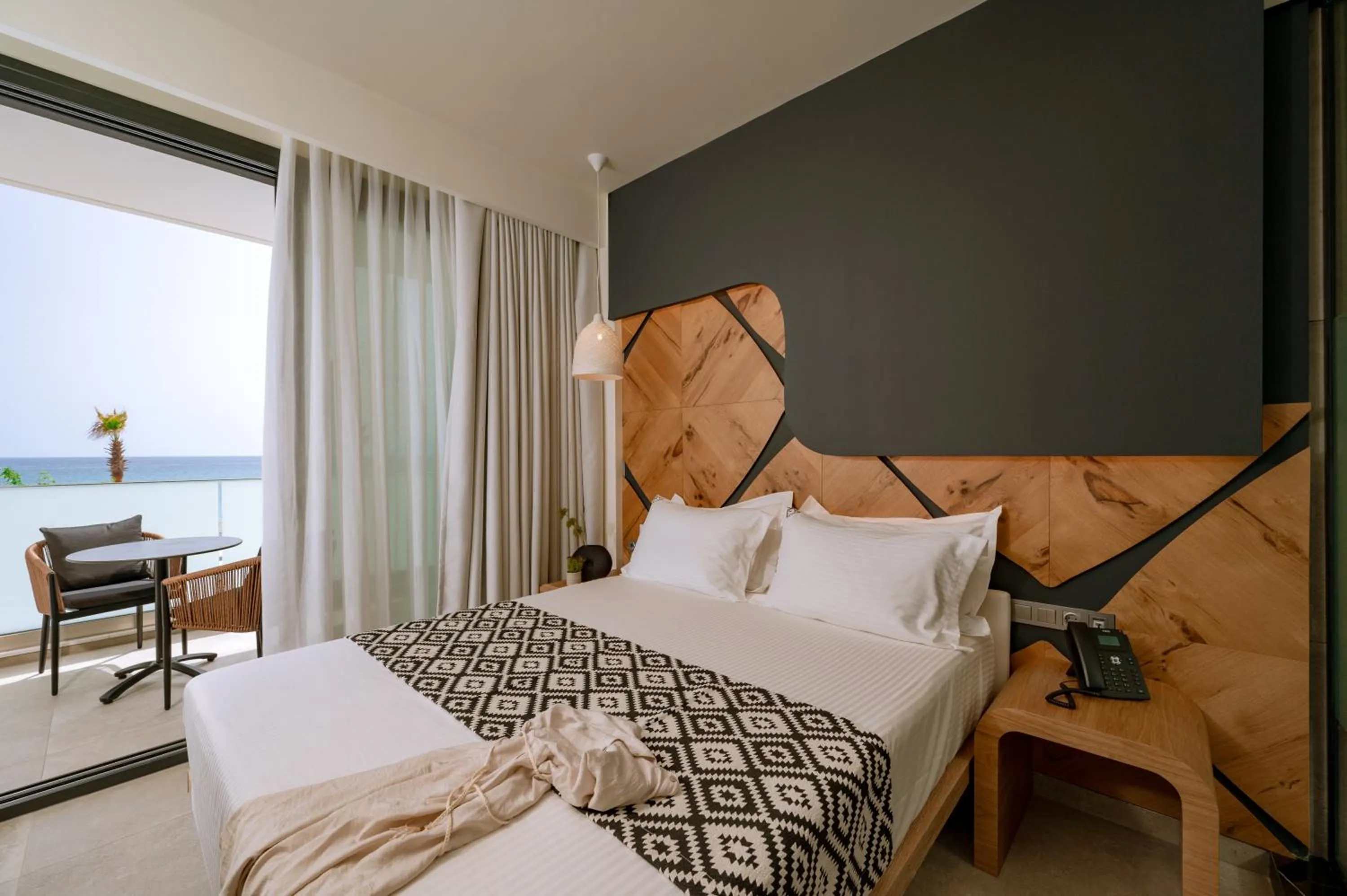 Bed in ZEST THASSOS LUXURY RETREAT