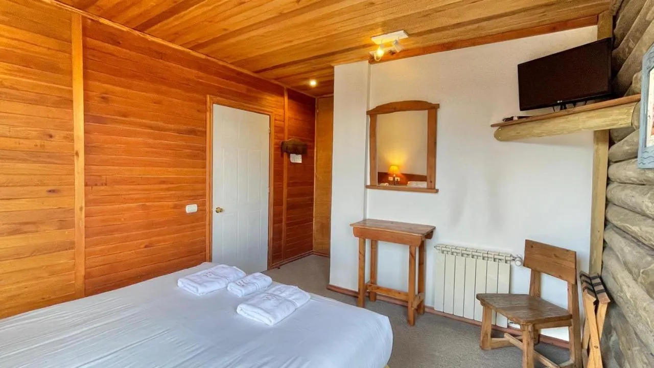 Bed in Hosteria Posta de los Colonos