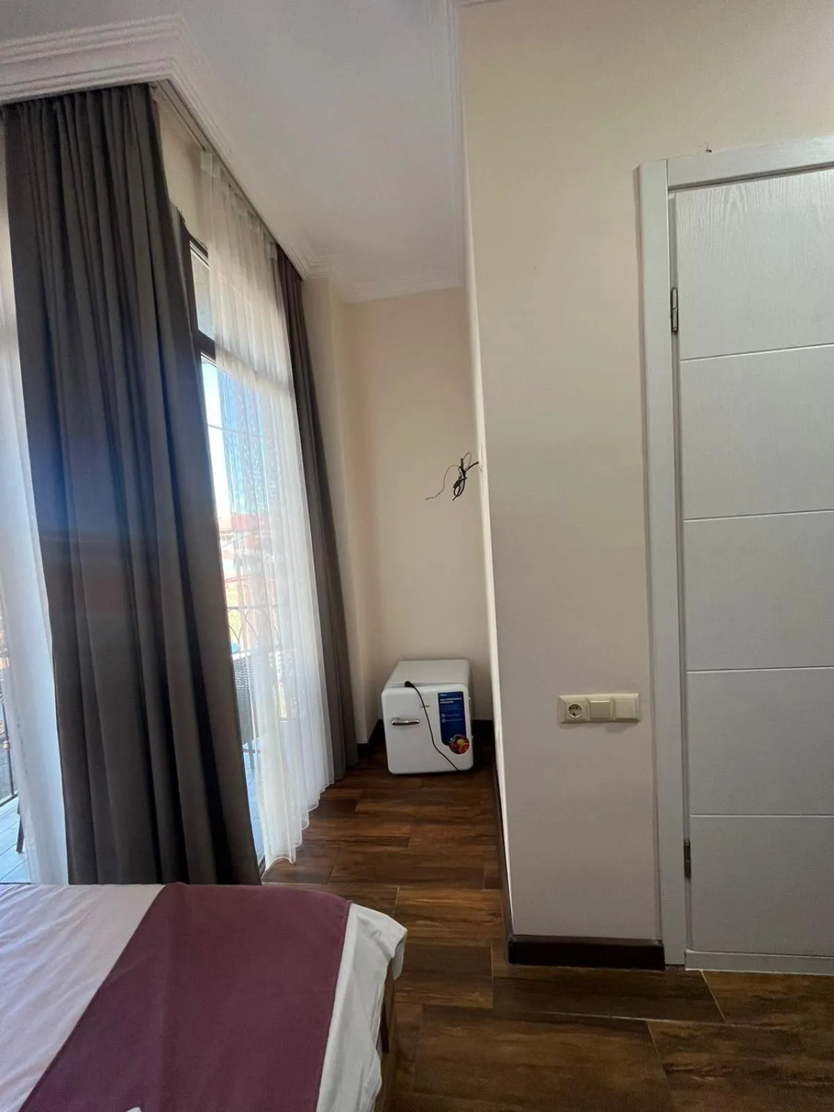 View (from property/room), Bed in MAHALI HOTEL