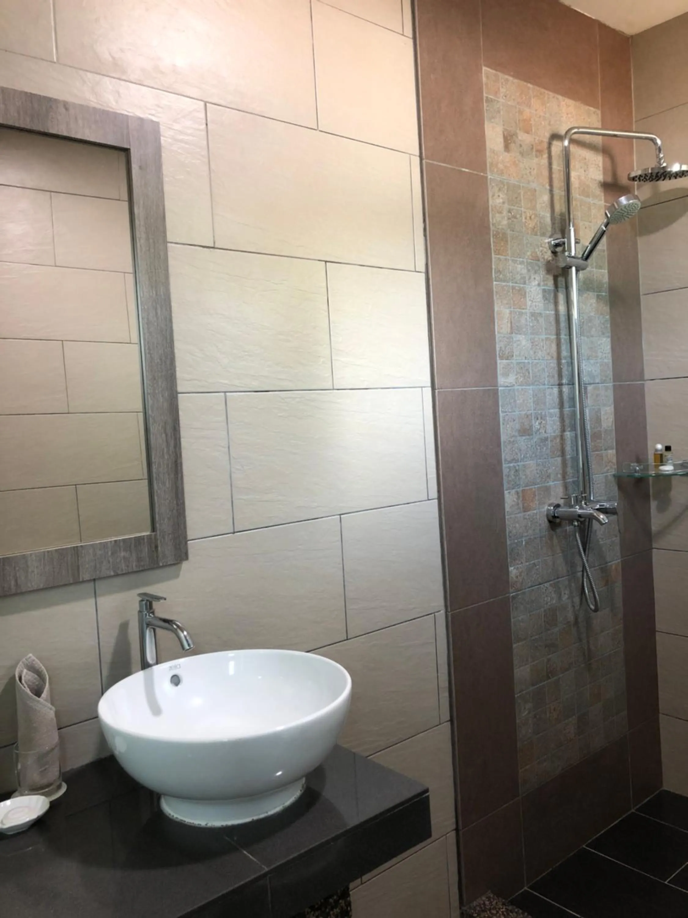 Shower in Fuuka Villa