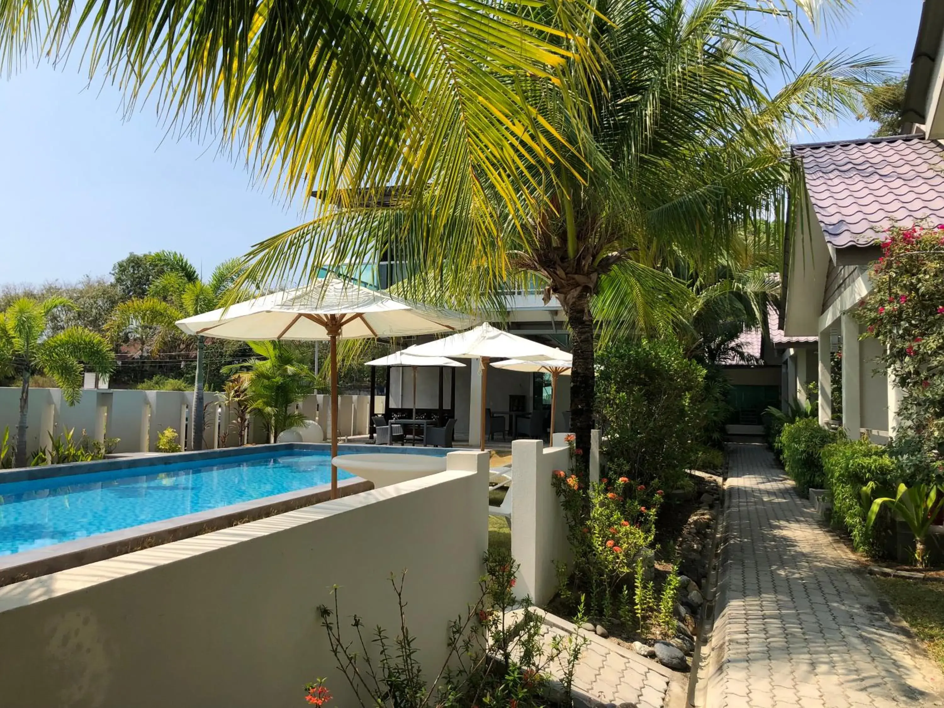 Swimming pool in Fuuka Villa Swimming pool in Fuuka Villa