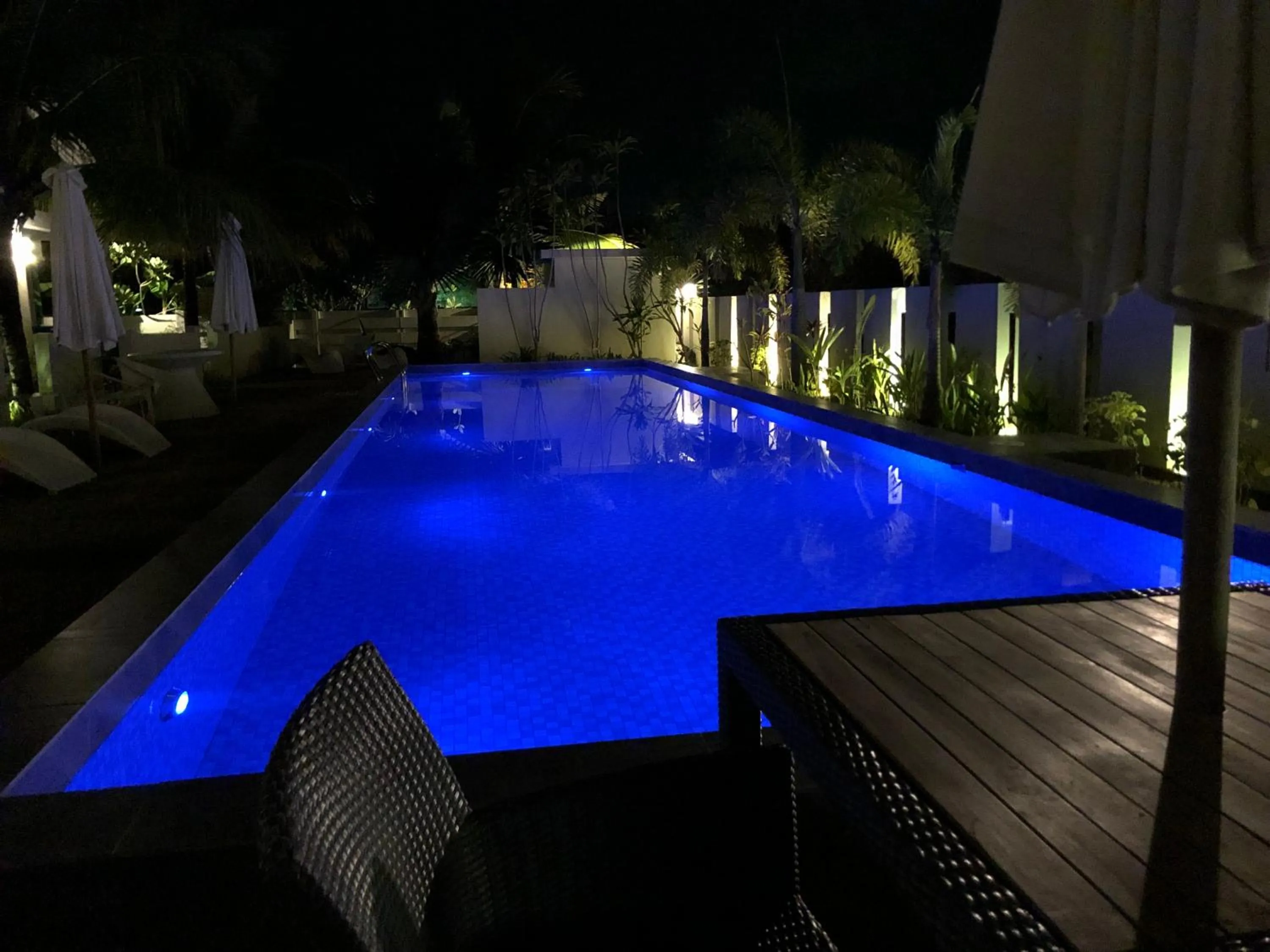 Swimming pool in Fuuka Villa