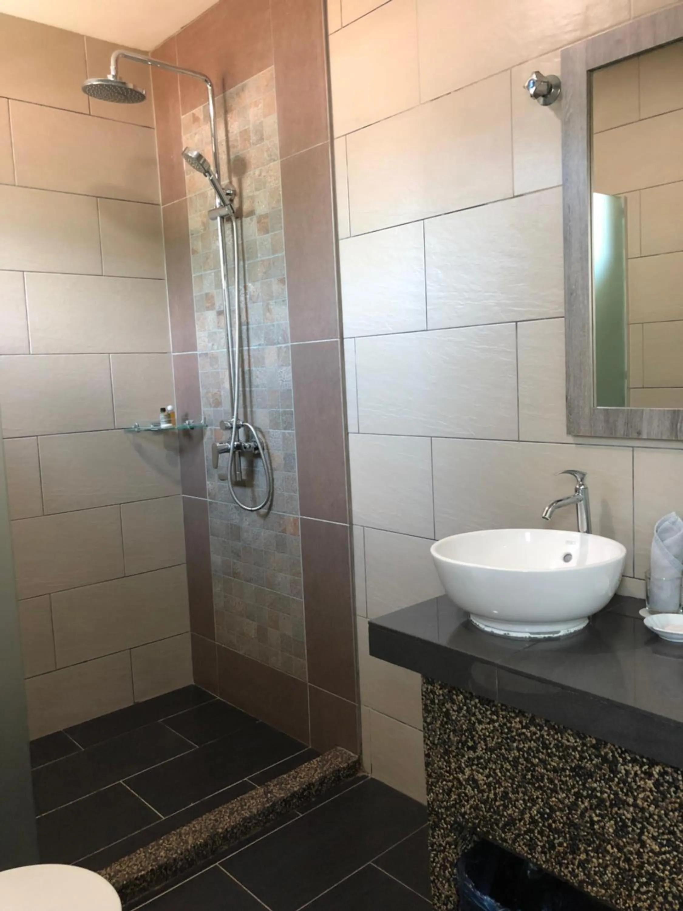 Shower in Fuuka Villa