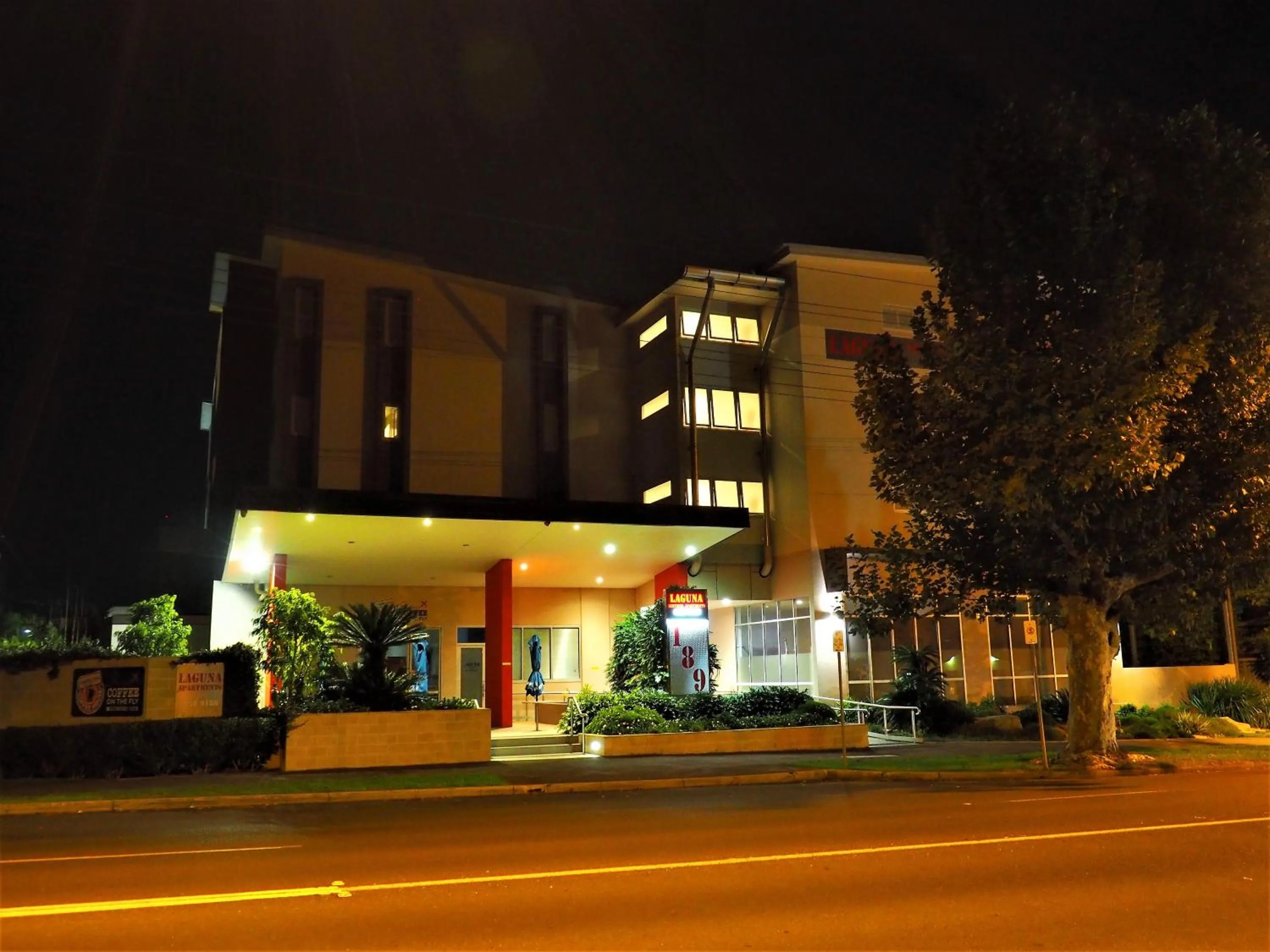 Facade/entrance in Laguna Serviced Apartments