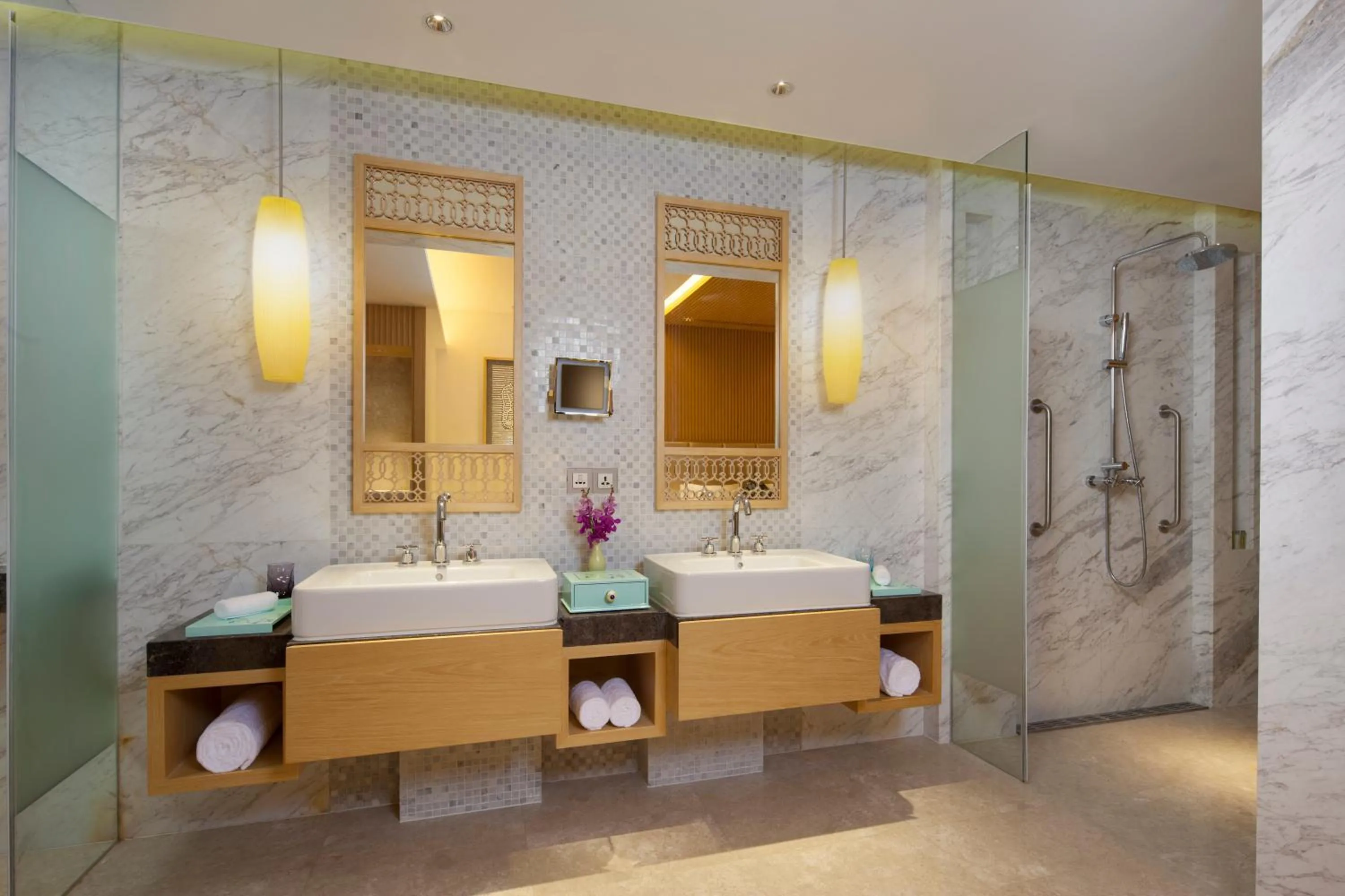 Bathroom in Sanya Yazhou Bay Resort Curio Collection by Hilton