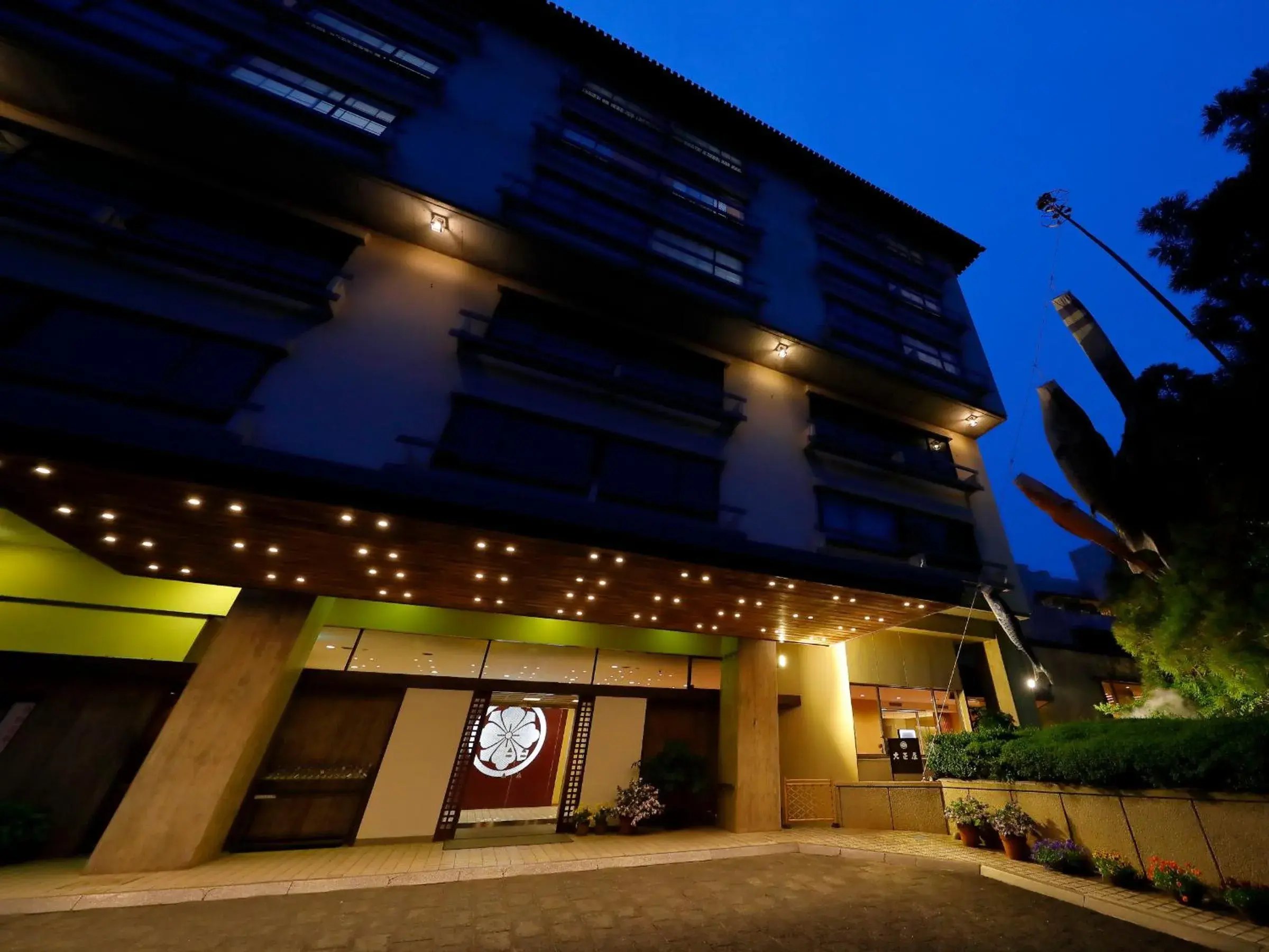 Facade/entrance in Taishoya Facade/entrance in Taishoya