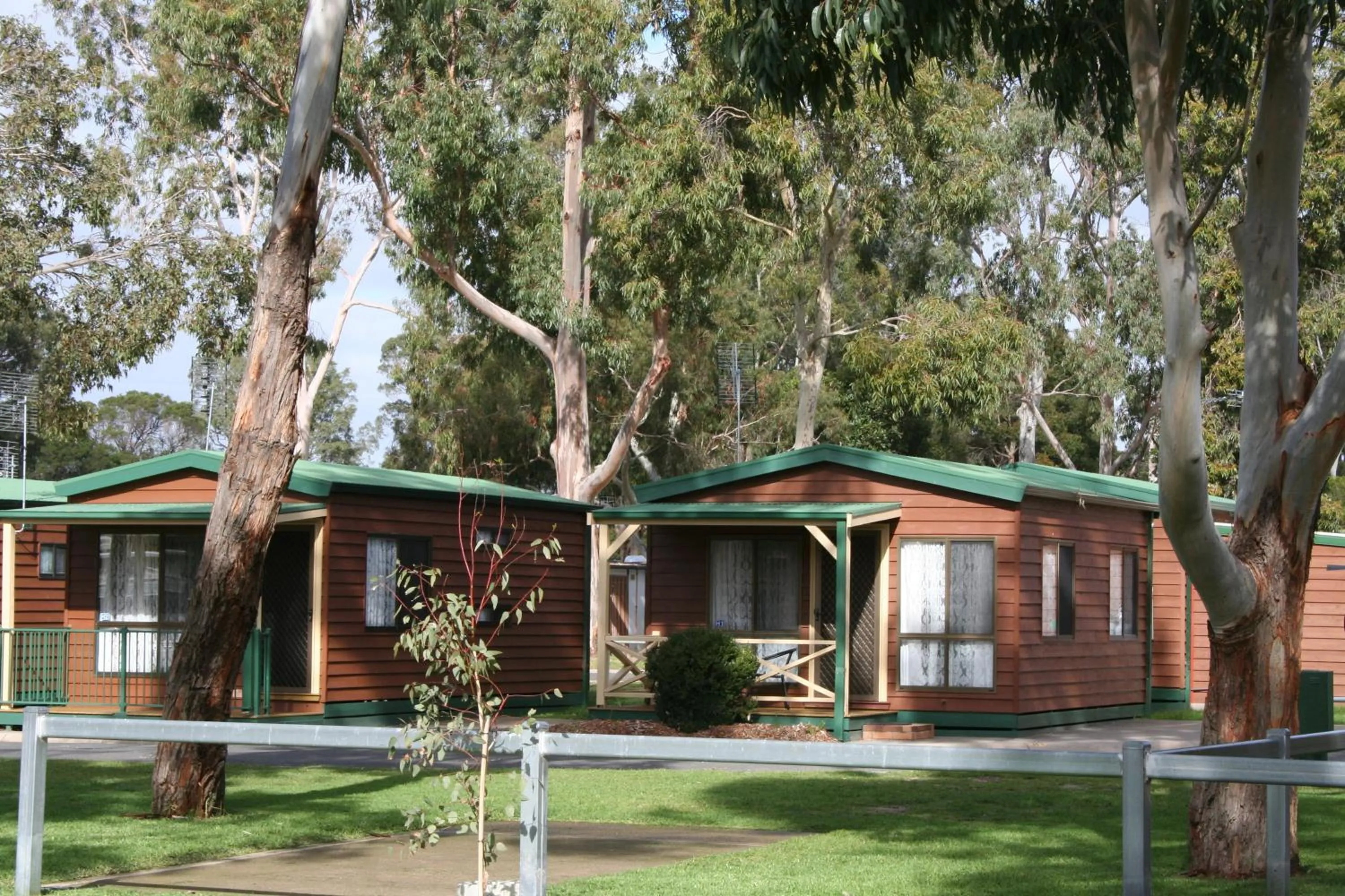 Garden in Lake Fyans Holiday Park