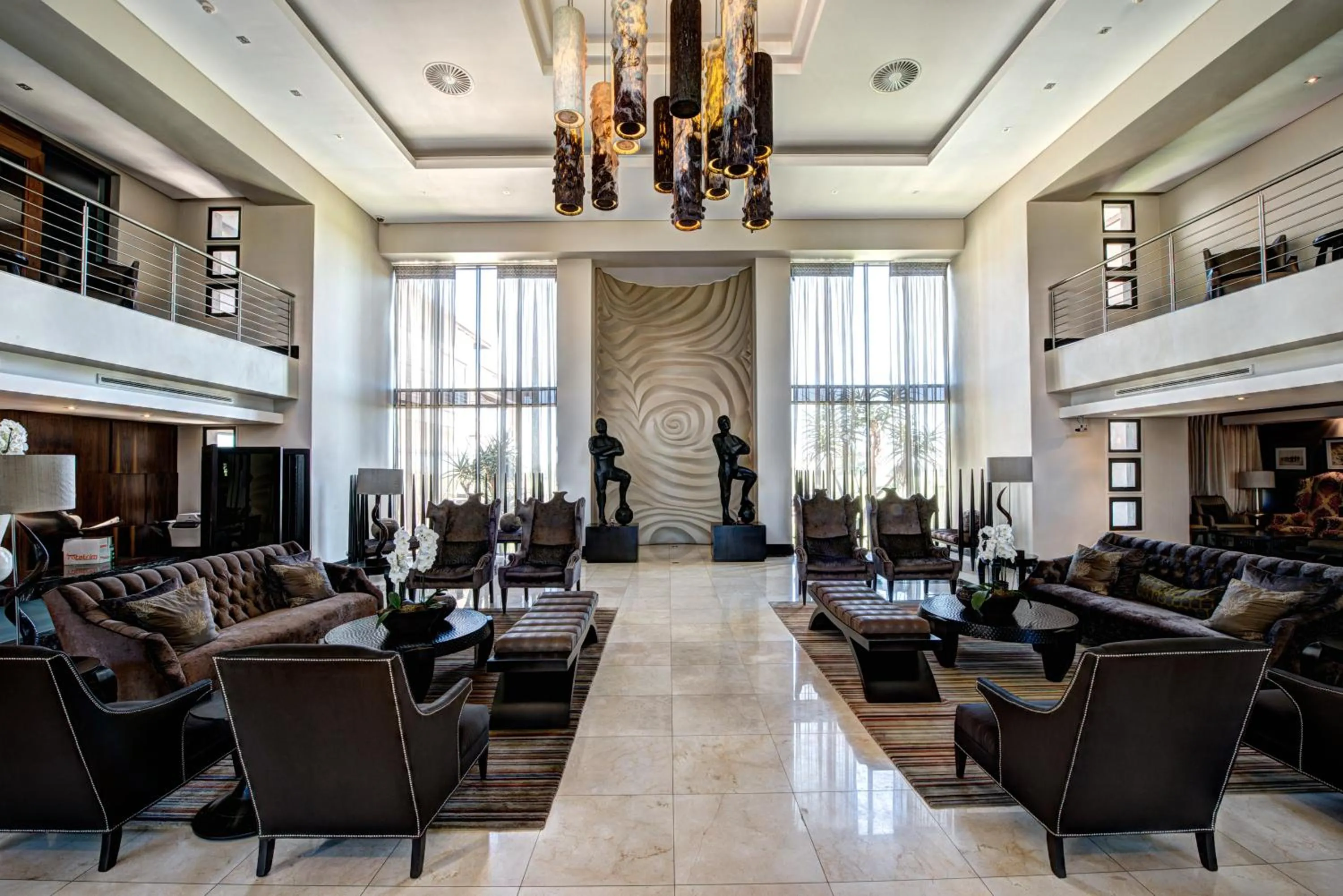 Communal lounge/ TV room in Royal Marang Hotel