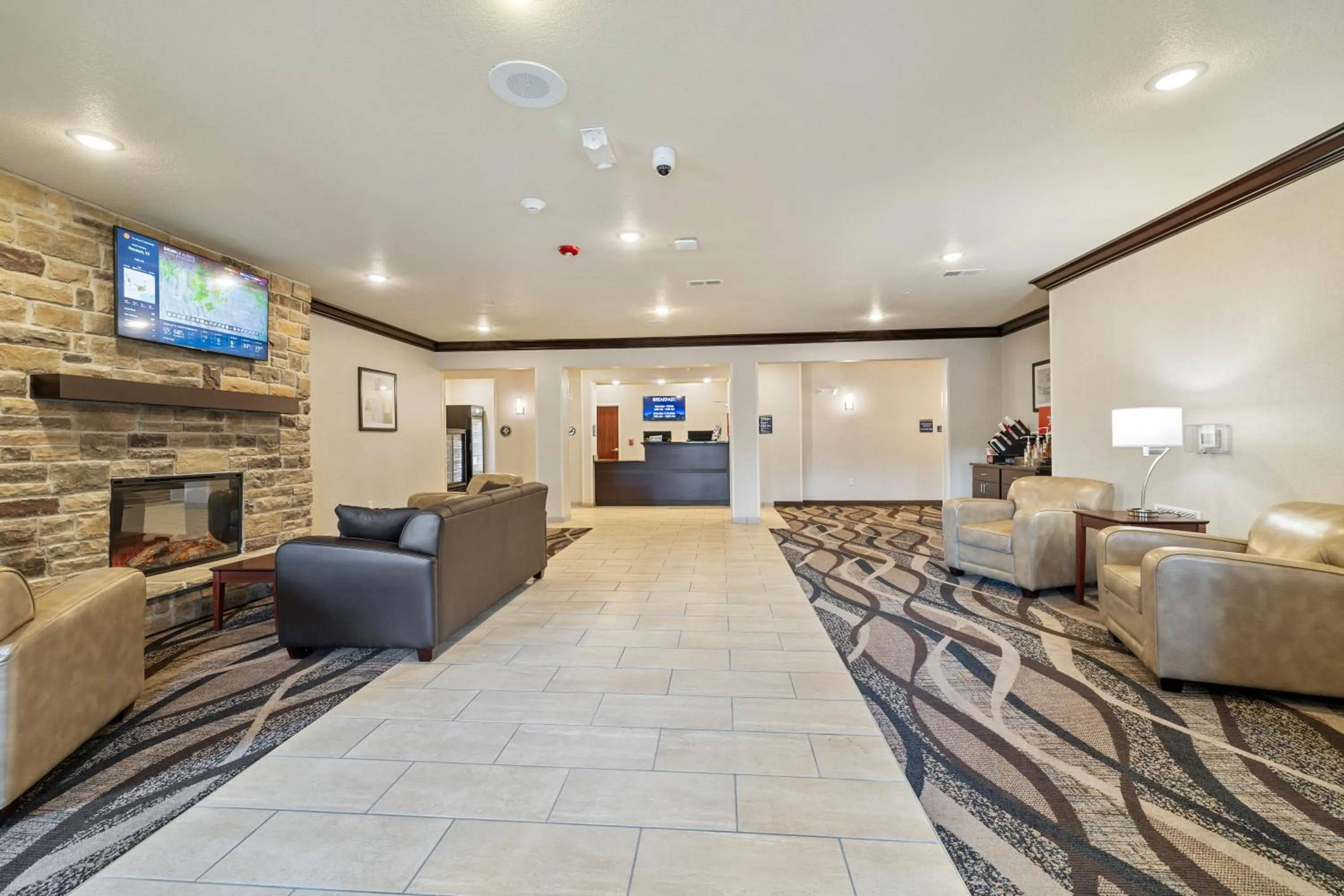 Lobby or reception in Cobblestone Hotel & Suites - Alpine