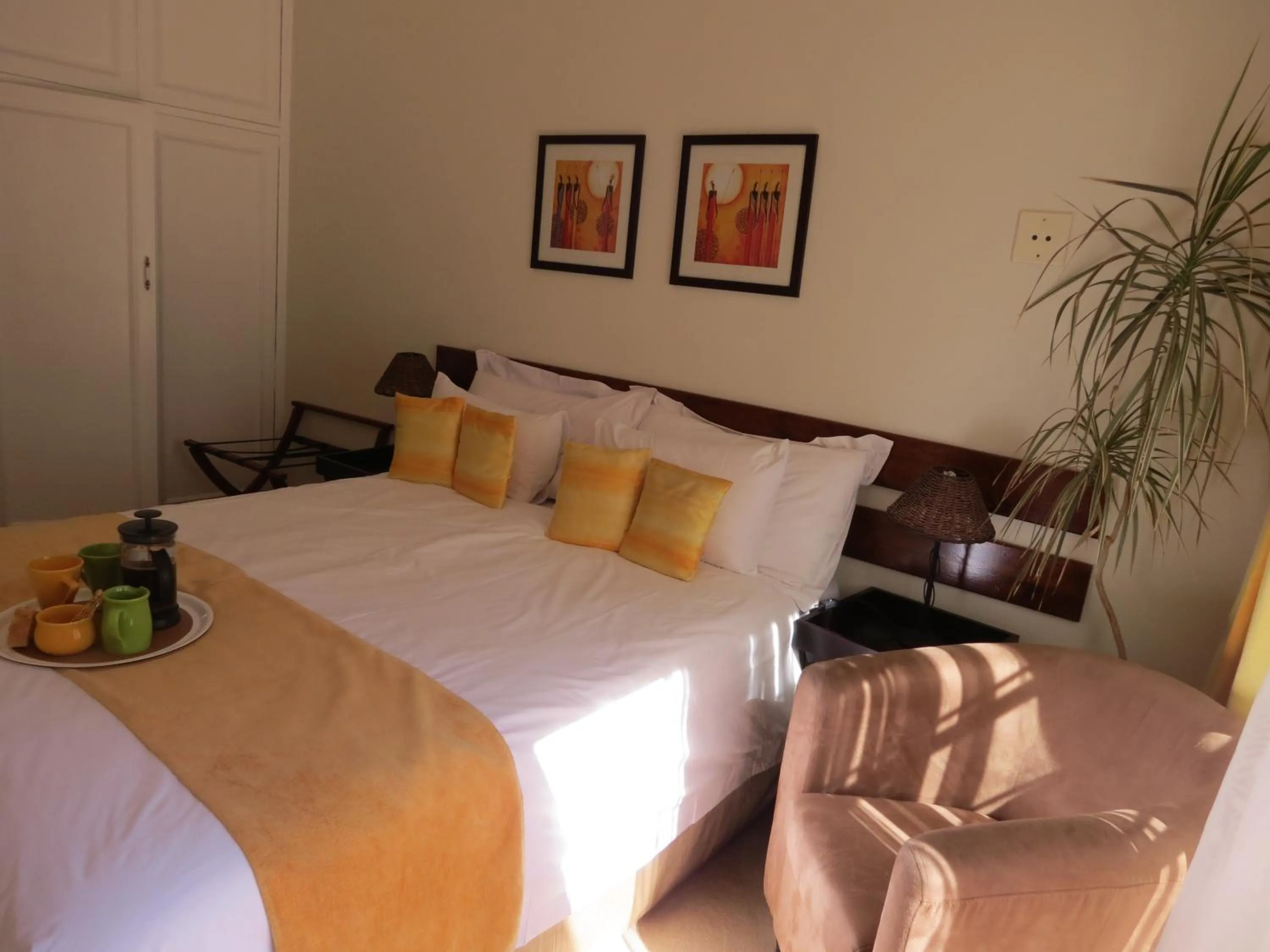 Bedroom in Touraco Guesthouse