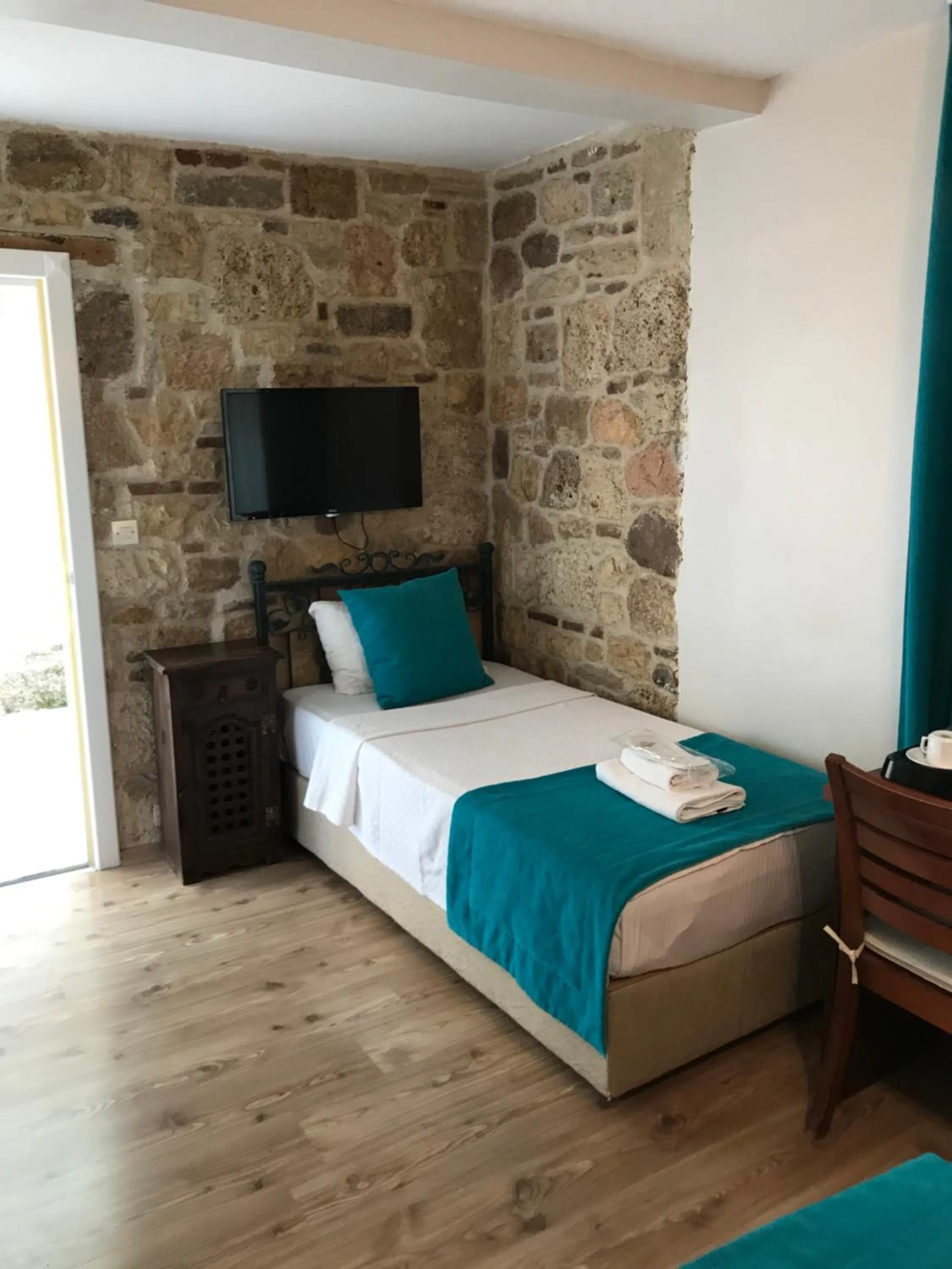 Bed in Foca Antik Otel