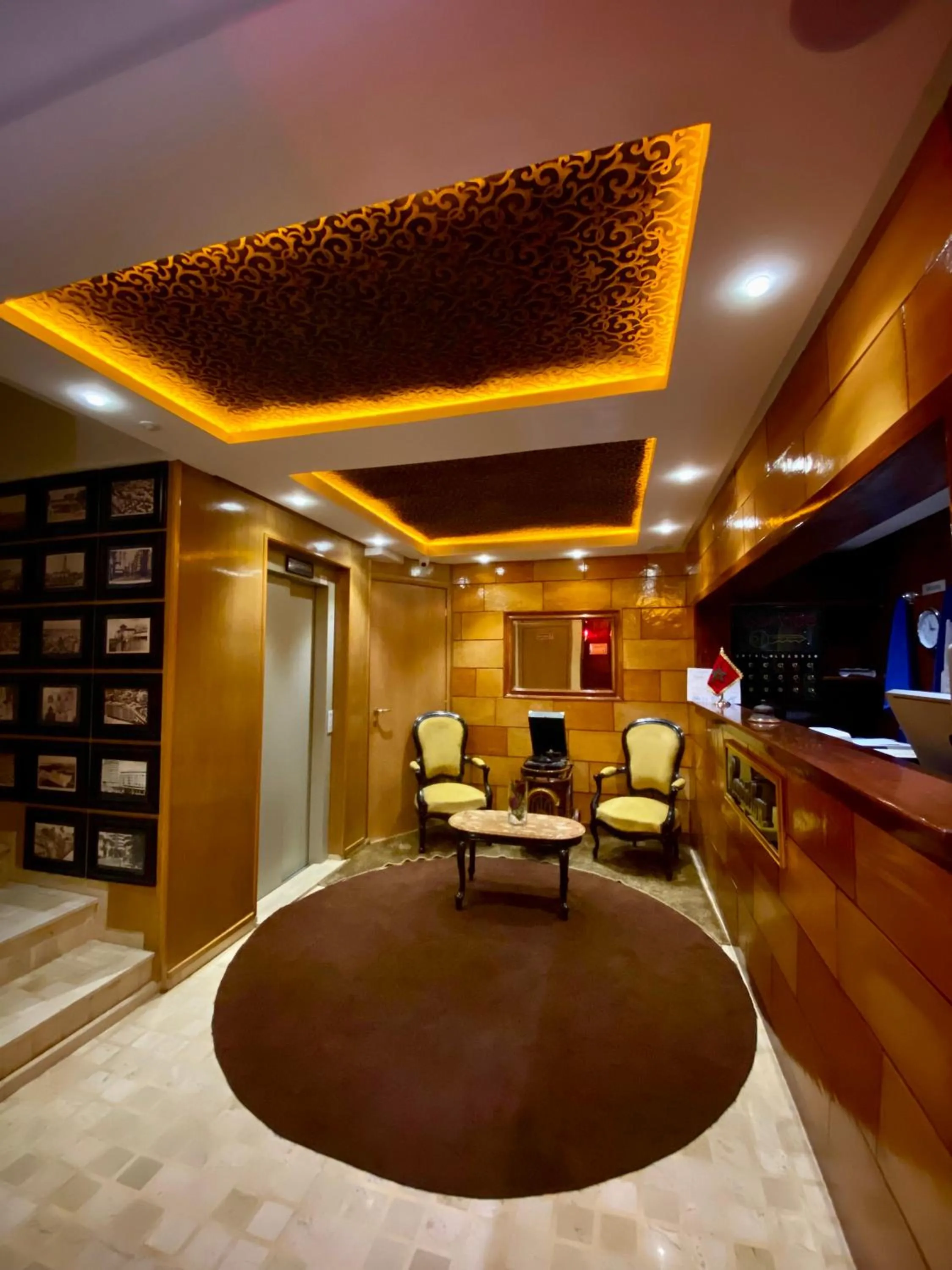 Seating area in Appart Hôtel Oleandro