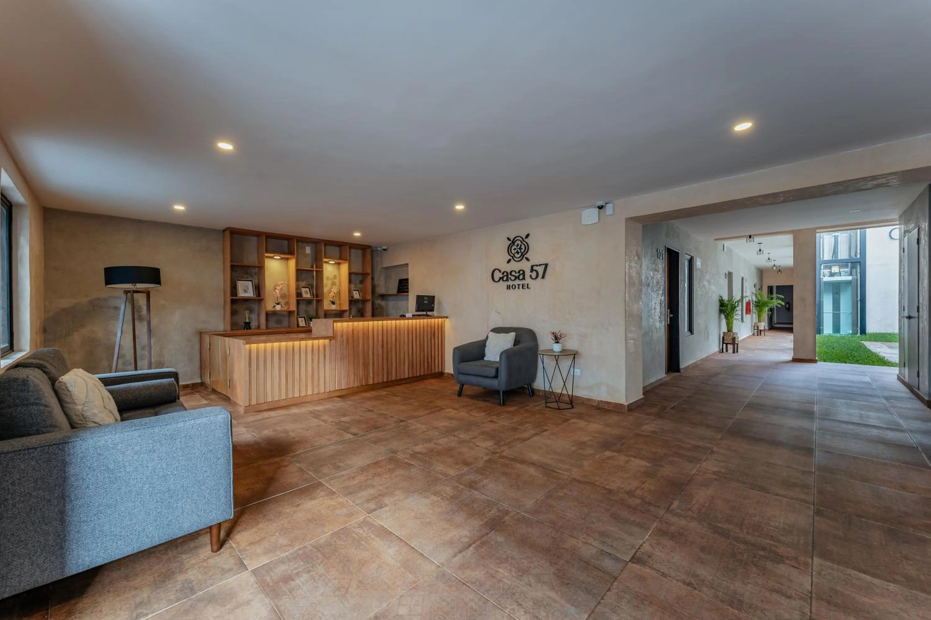 Lobby or reception in Hotel Casa 57