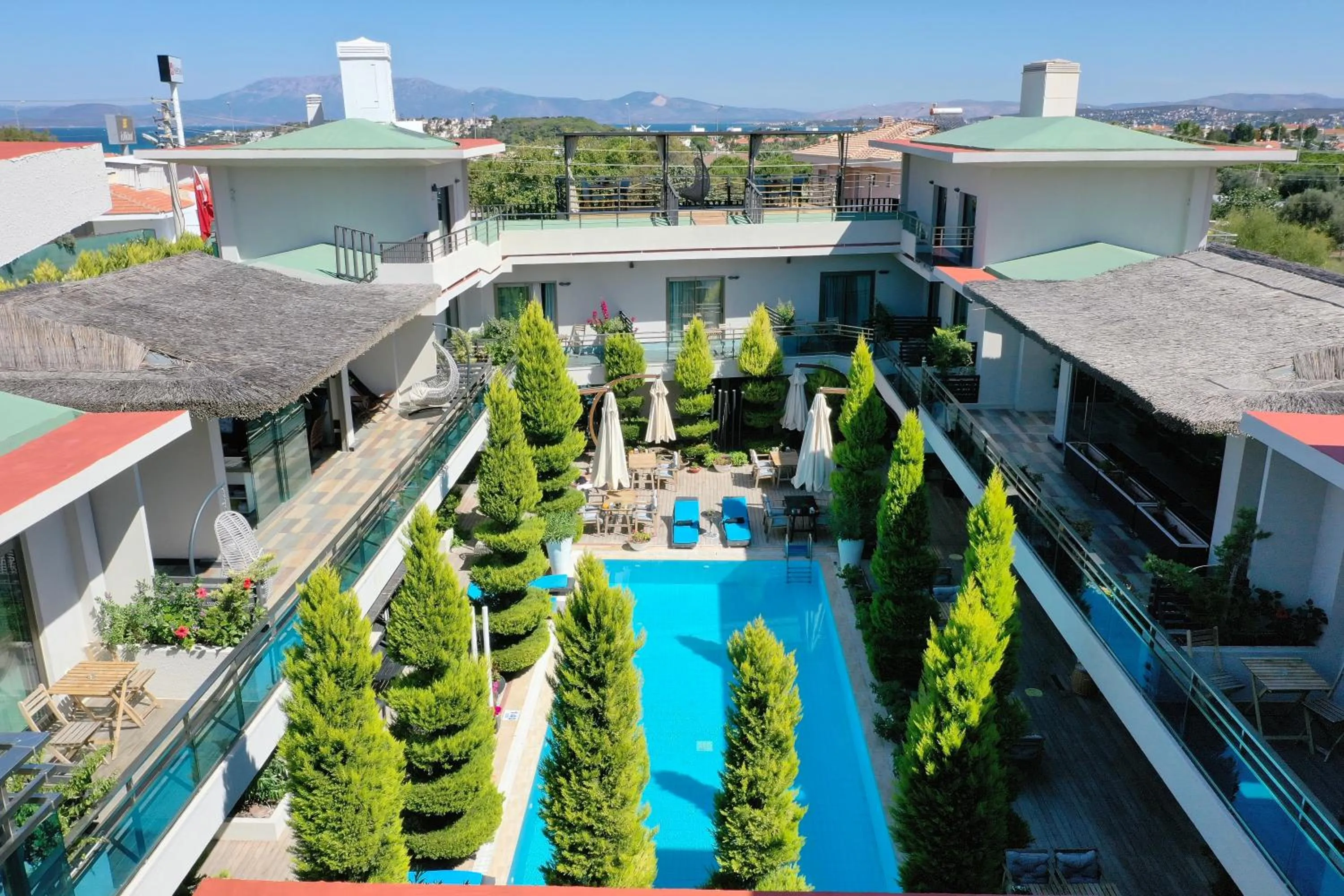 Swimming pool in The D Hotel Çeşme Resort