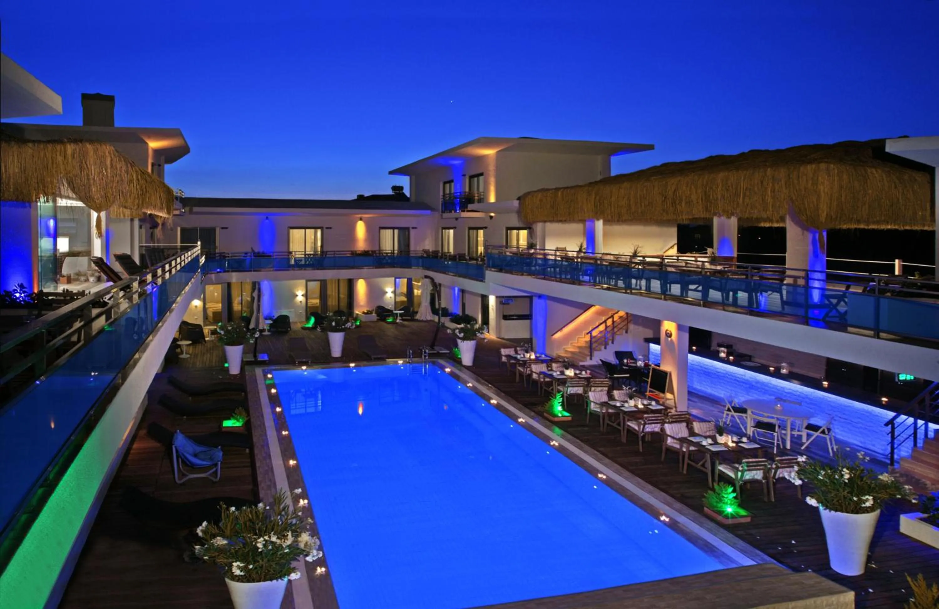 Bird's eye view in The D Hotel Çeşme Resort