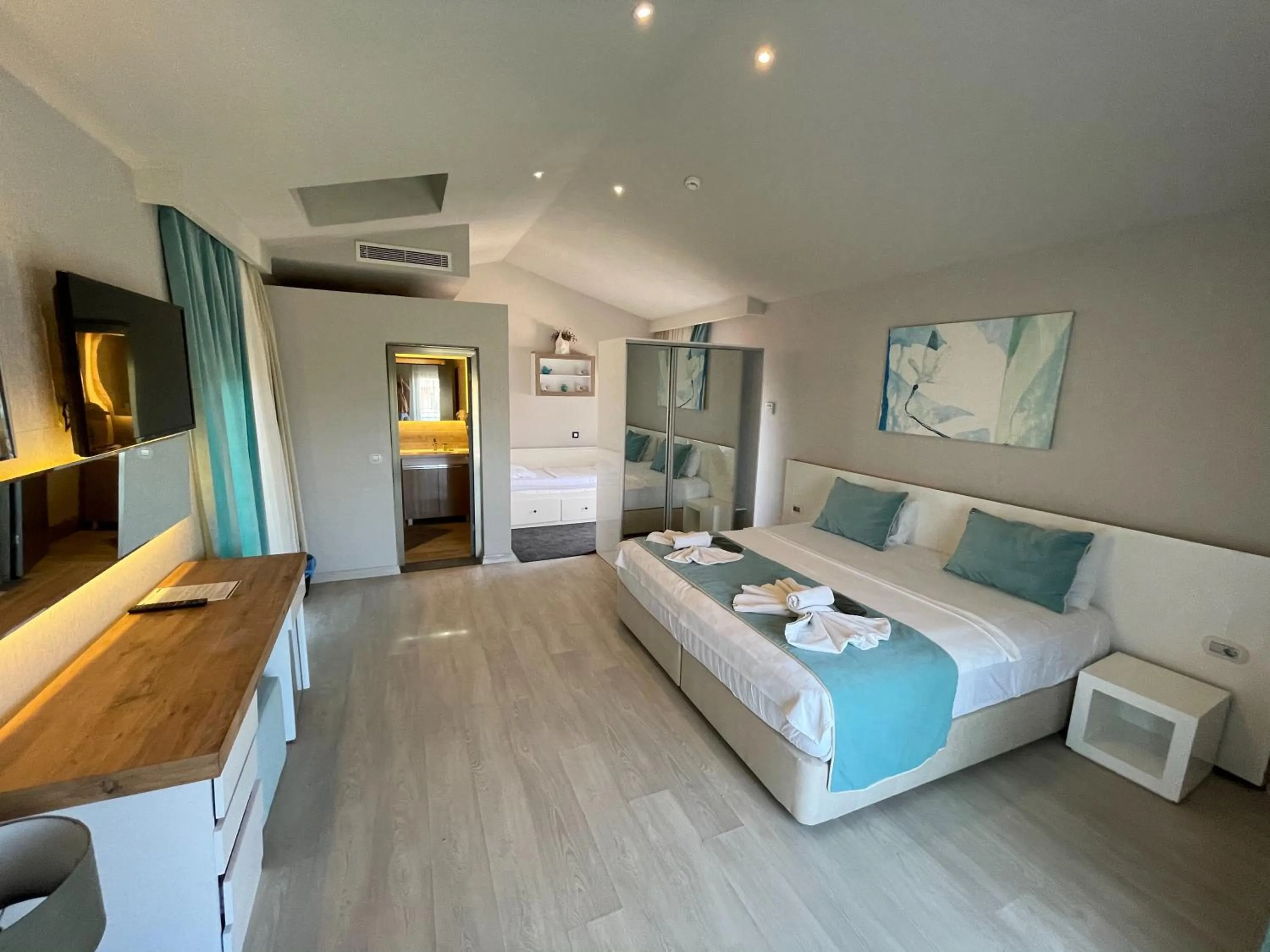 Photo of the whole room, Bed in The D Hotel Çeşme Resort