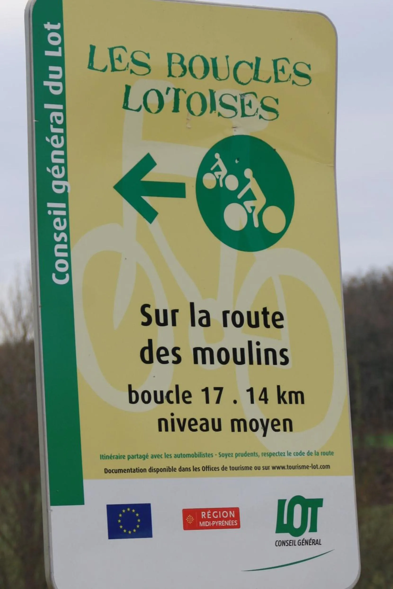 Cycling in La Perle du Lot