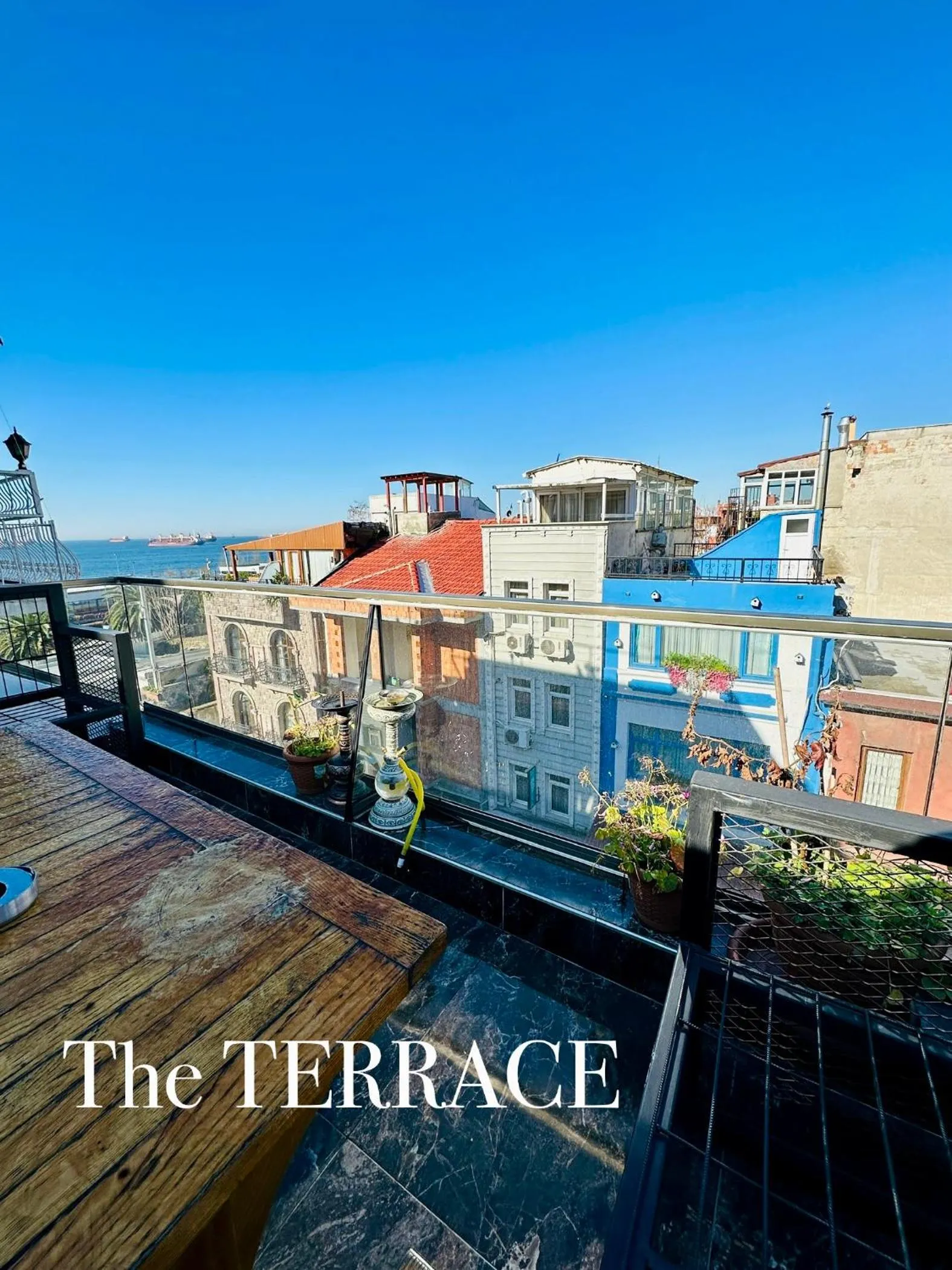 Patio in La Petite Maison Hotel