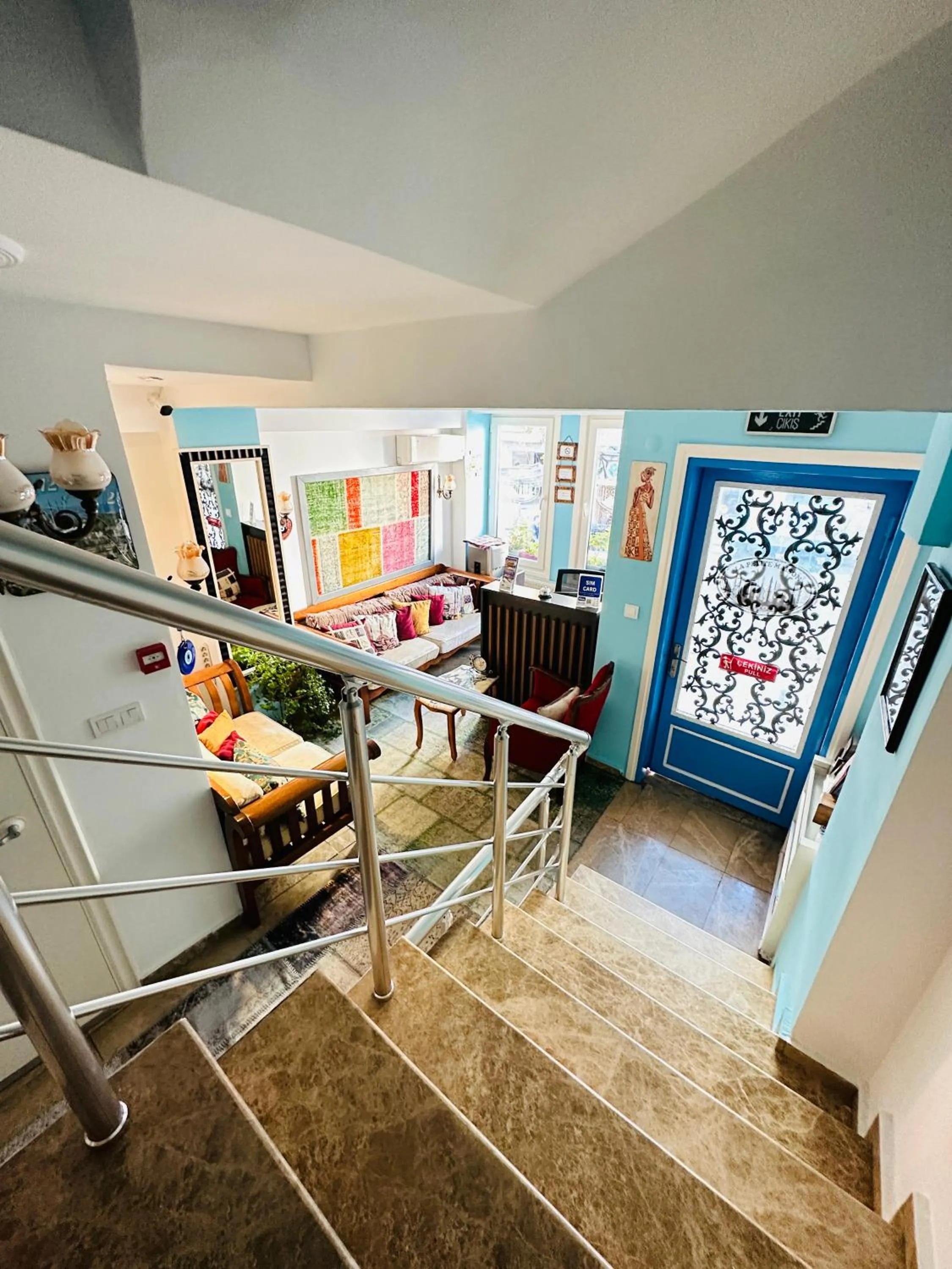 Lobby or reception in La Petite Maison Hotel