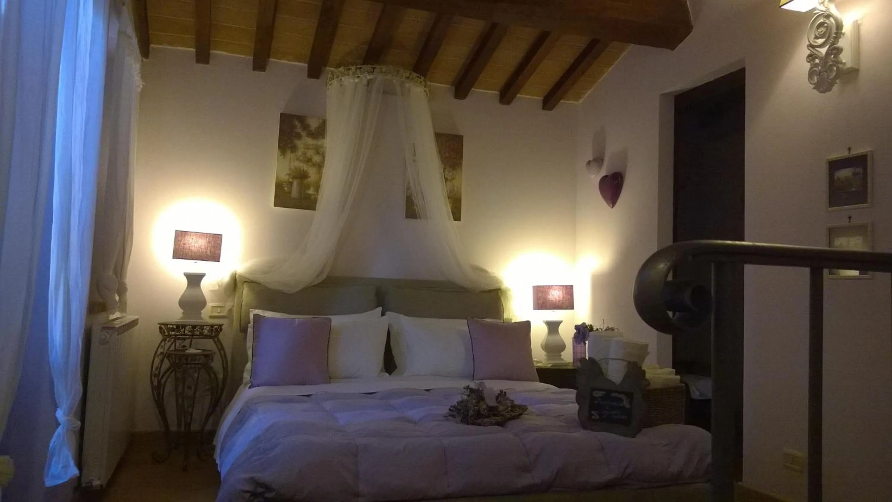 Bed in Piccolo Relais Galletto di Marzo Spa e relax solo per due