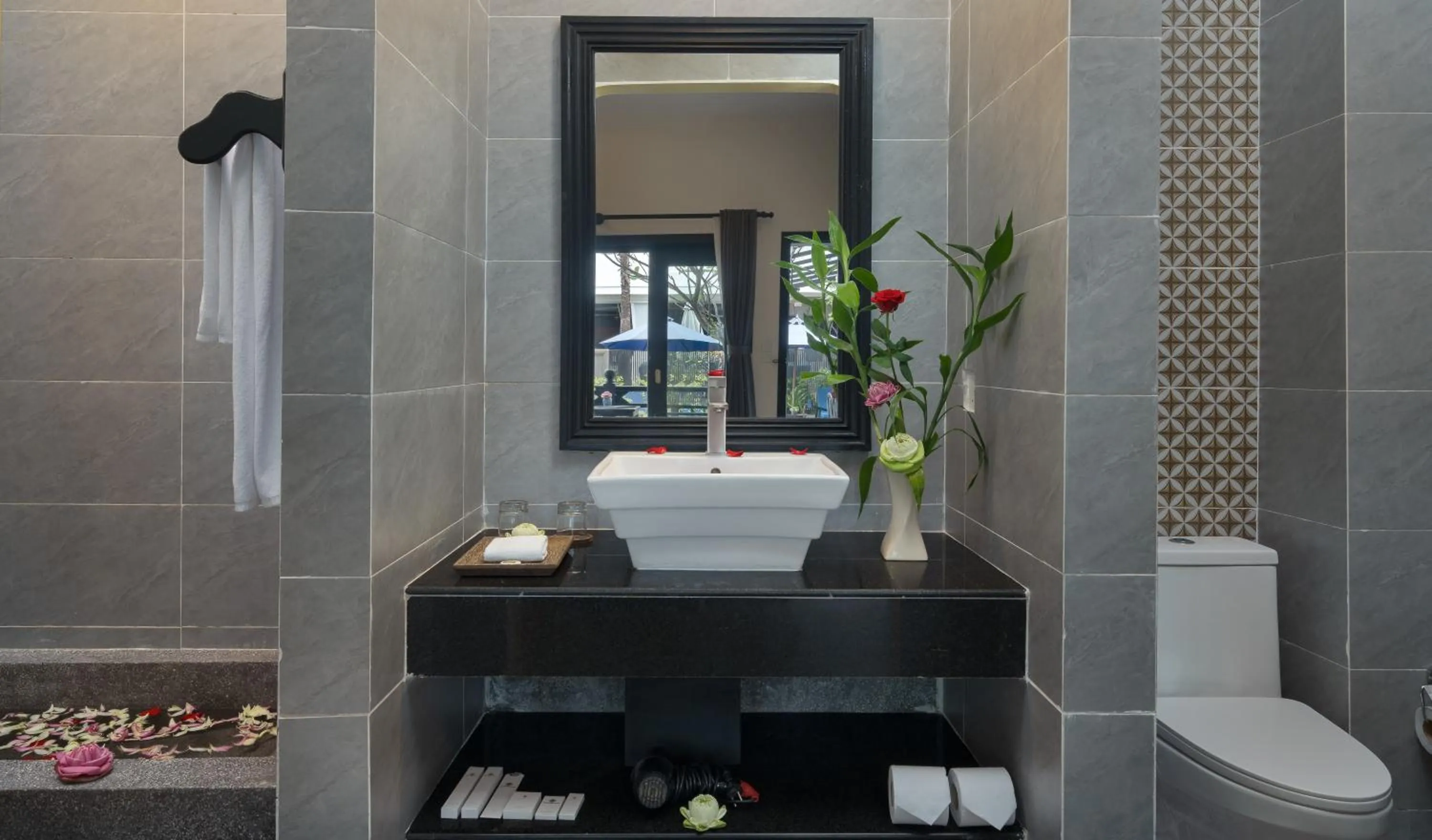 Bathroom in Khmer Mansion Boutique Hotel