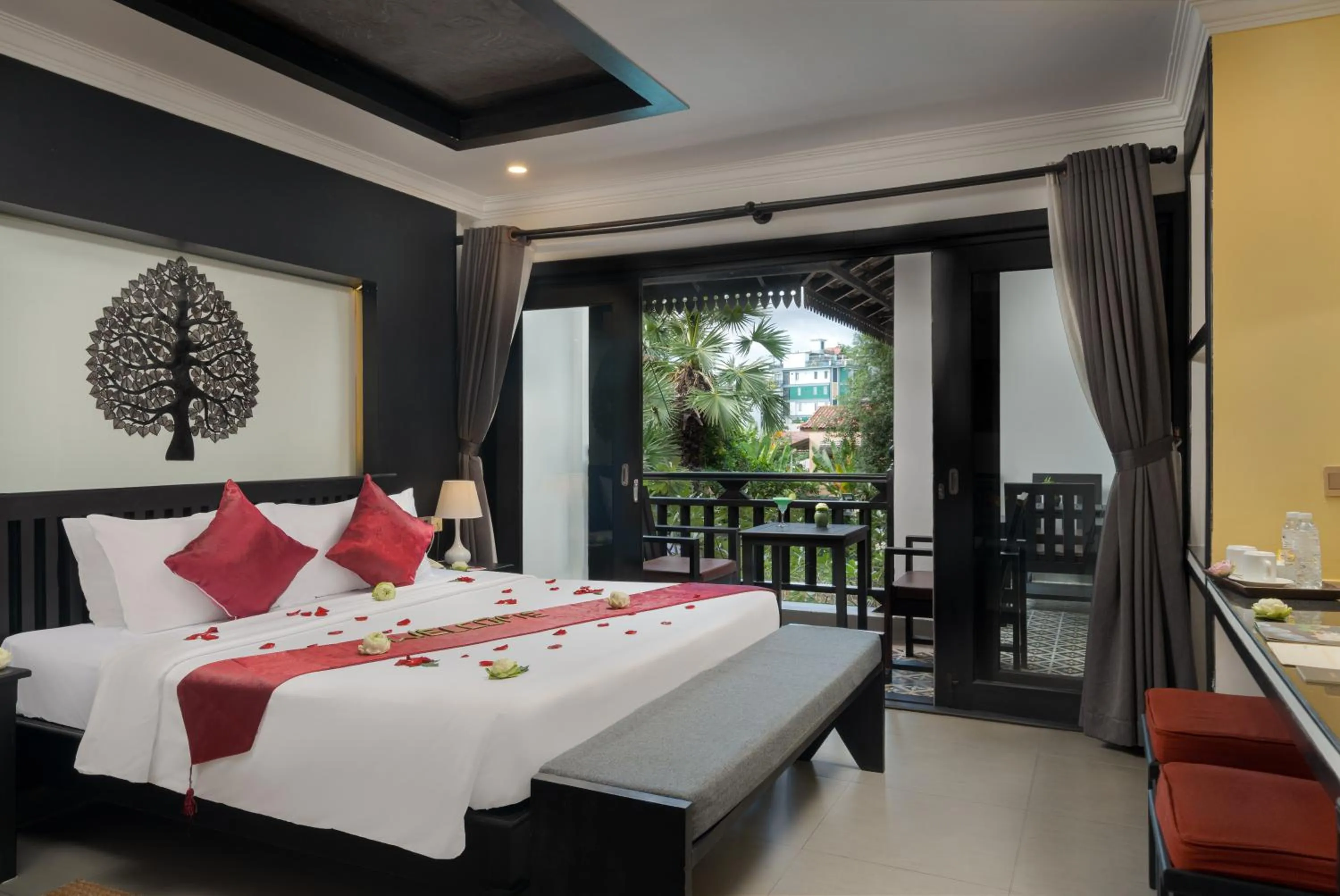 Bedroom, Bed in Khmer Mansion Boutique Hotel