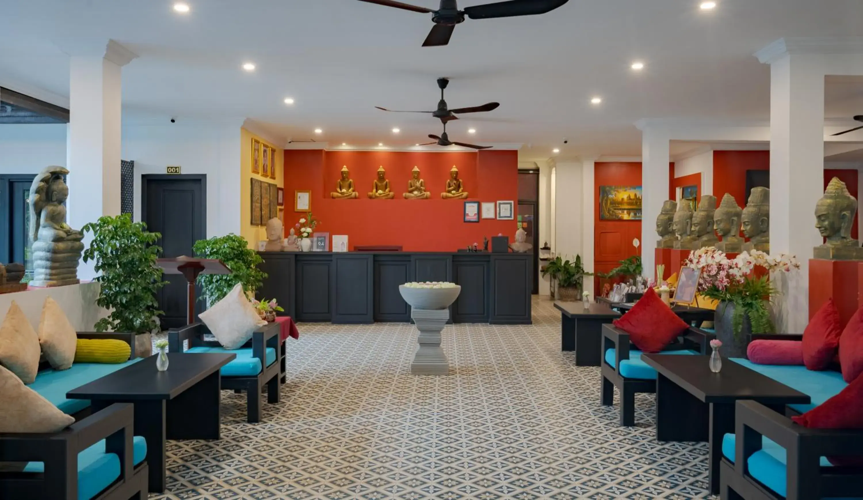 Lobby or reception in Khmer Mansion Boutique Hotel Lobby or reception in Khmer Mansion Boutique Hotel
