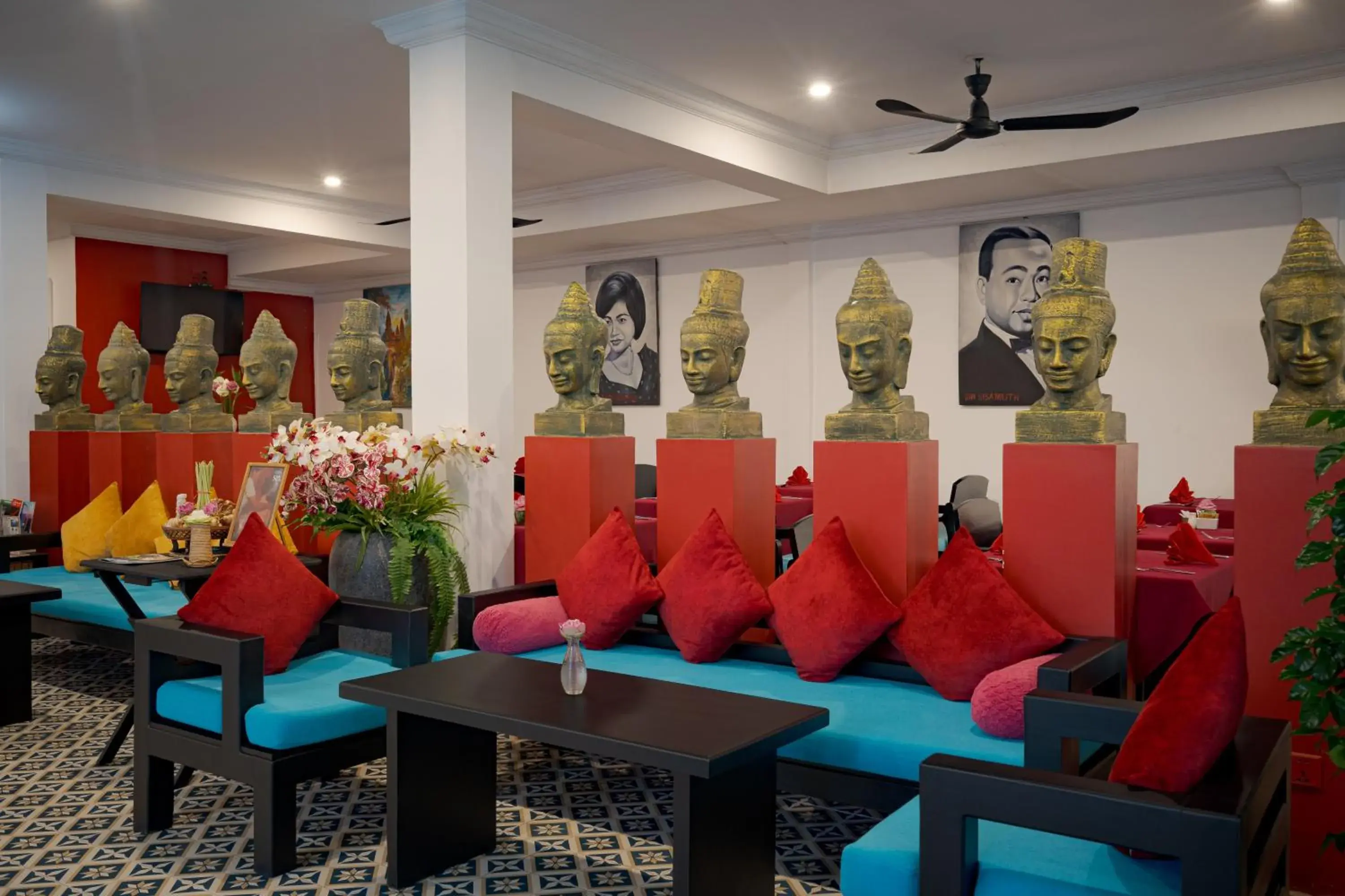 Lobby or reception in Khmer Mansion Boutique Hotel Lobby or reception in Khmer Mansion Boutique Hotel