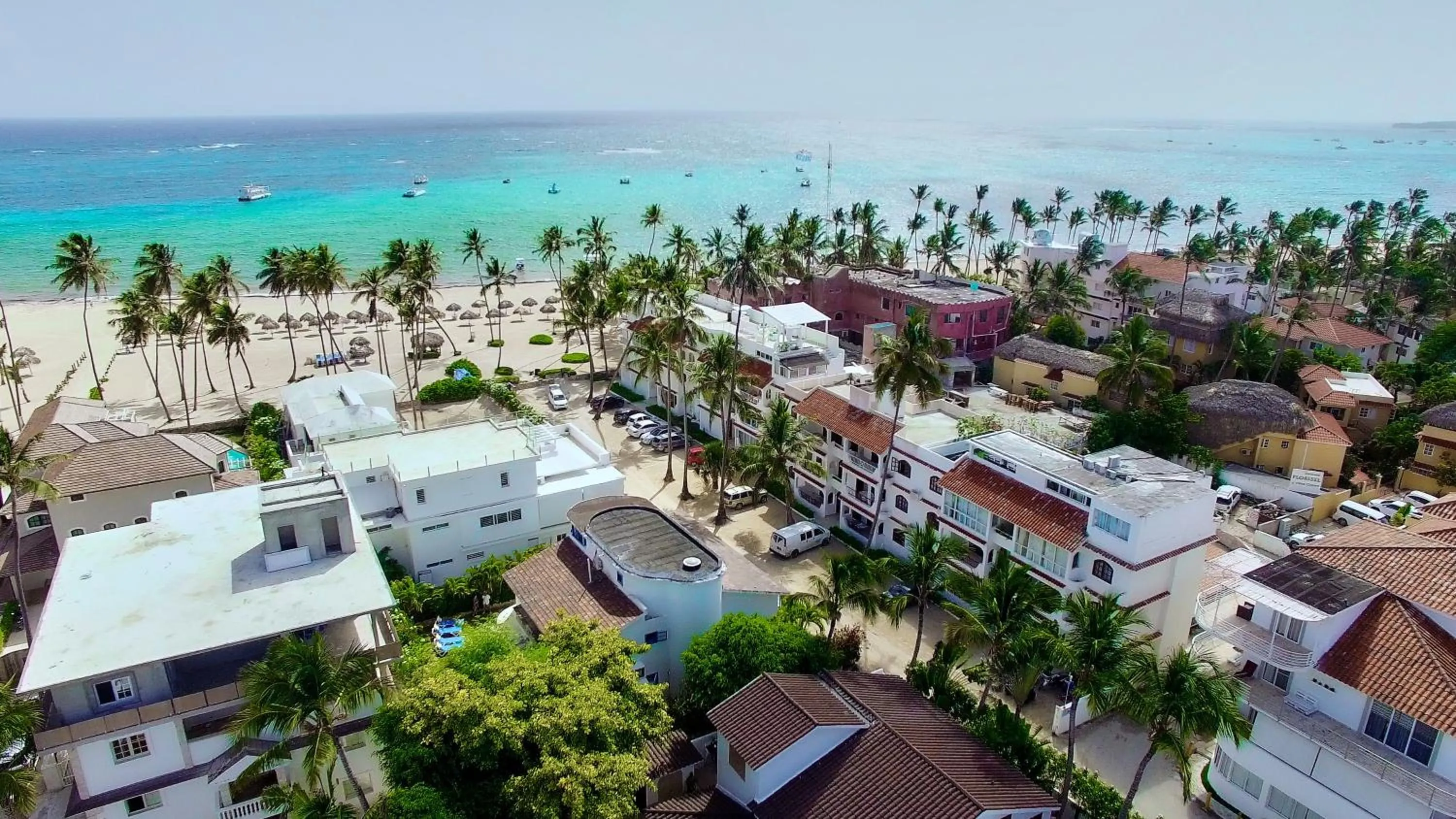 Bird's eye view in Los Corales Beach Village Punta Cana - The original