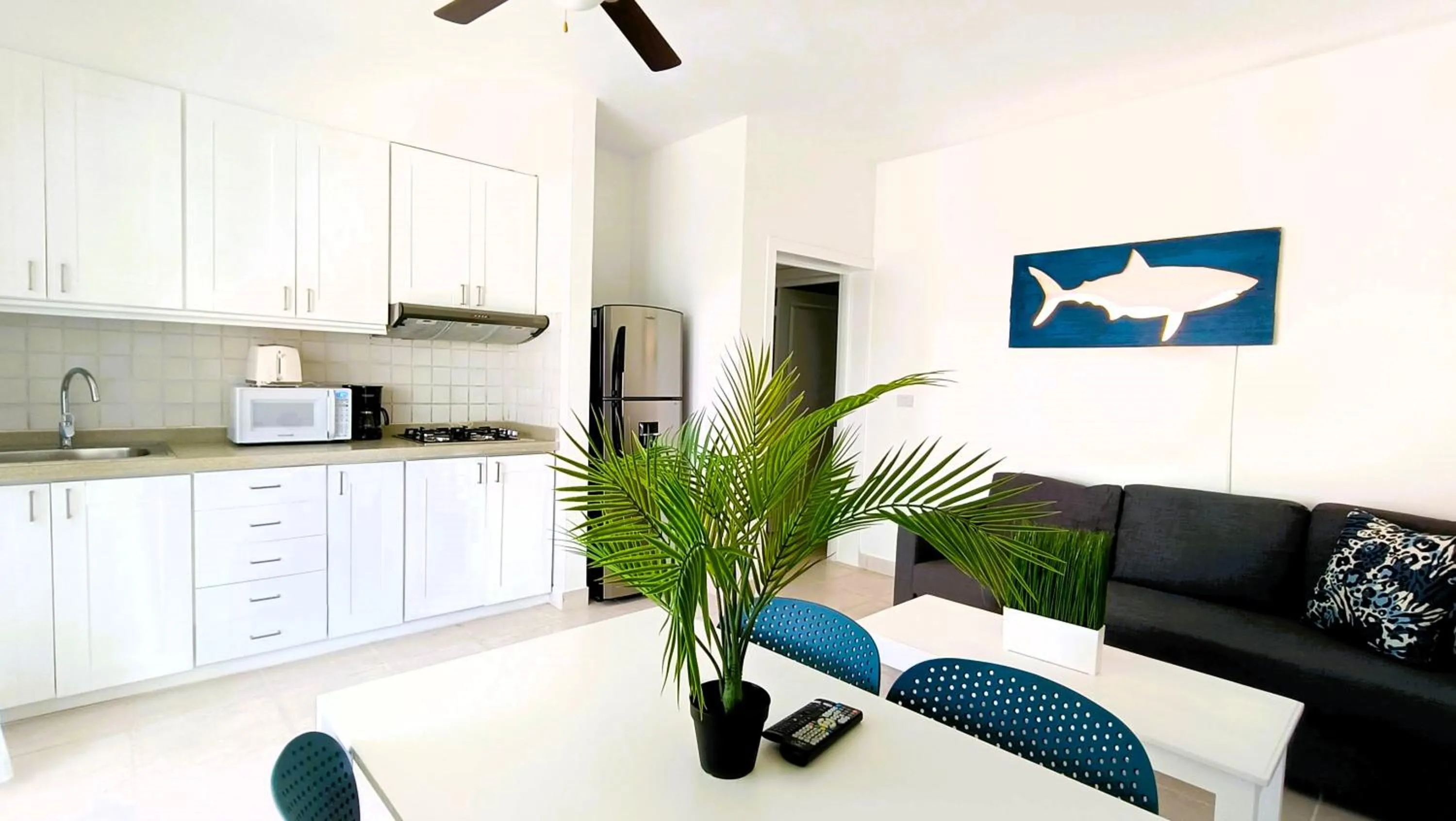 Kitchen or kitchenette in Los Corales Beach Village Punta Cana - The original