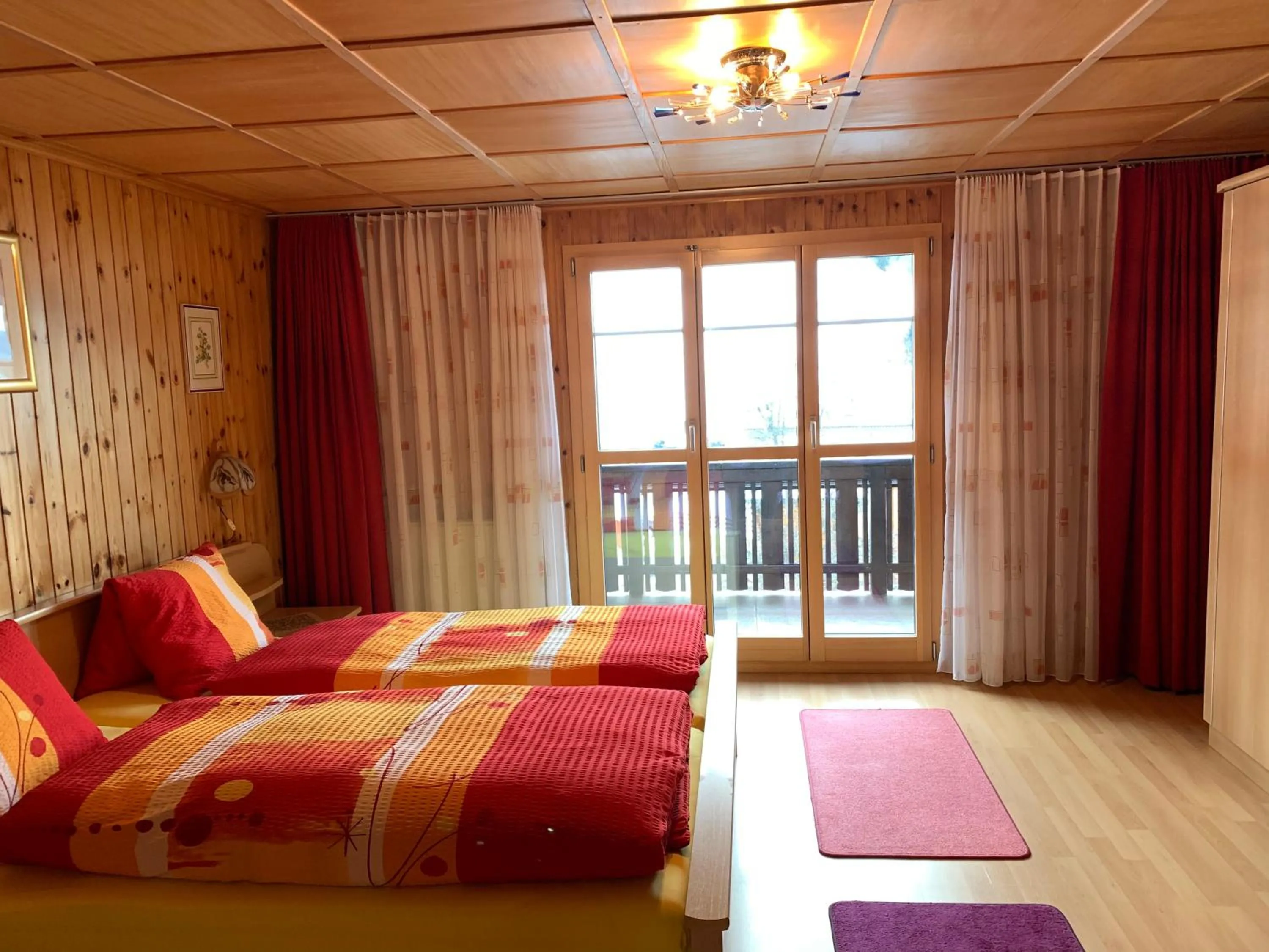 Bed in Hotel Haus Mühlebach