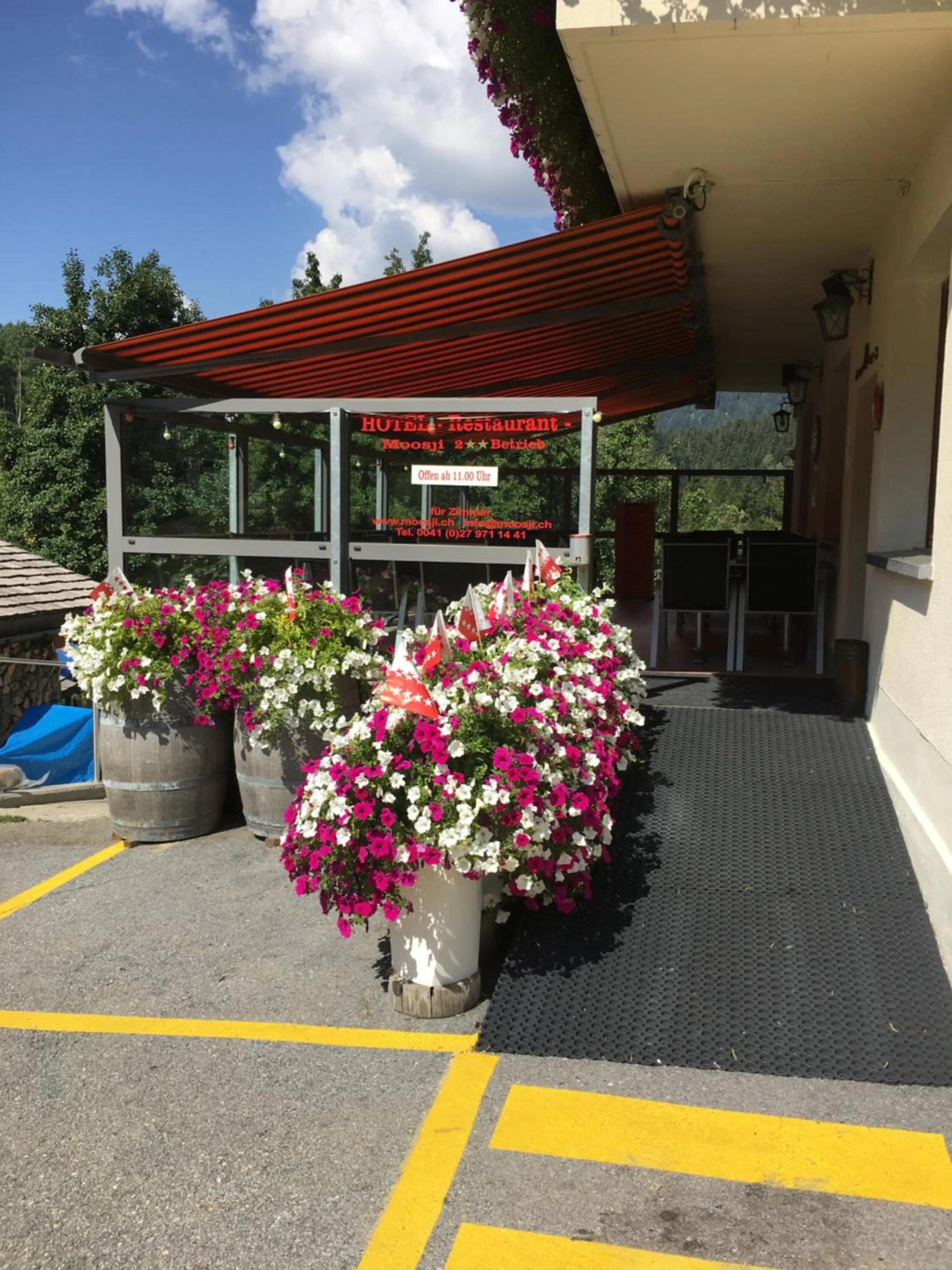 Balcony/Terrace in Hotel Haus Mühlebach