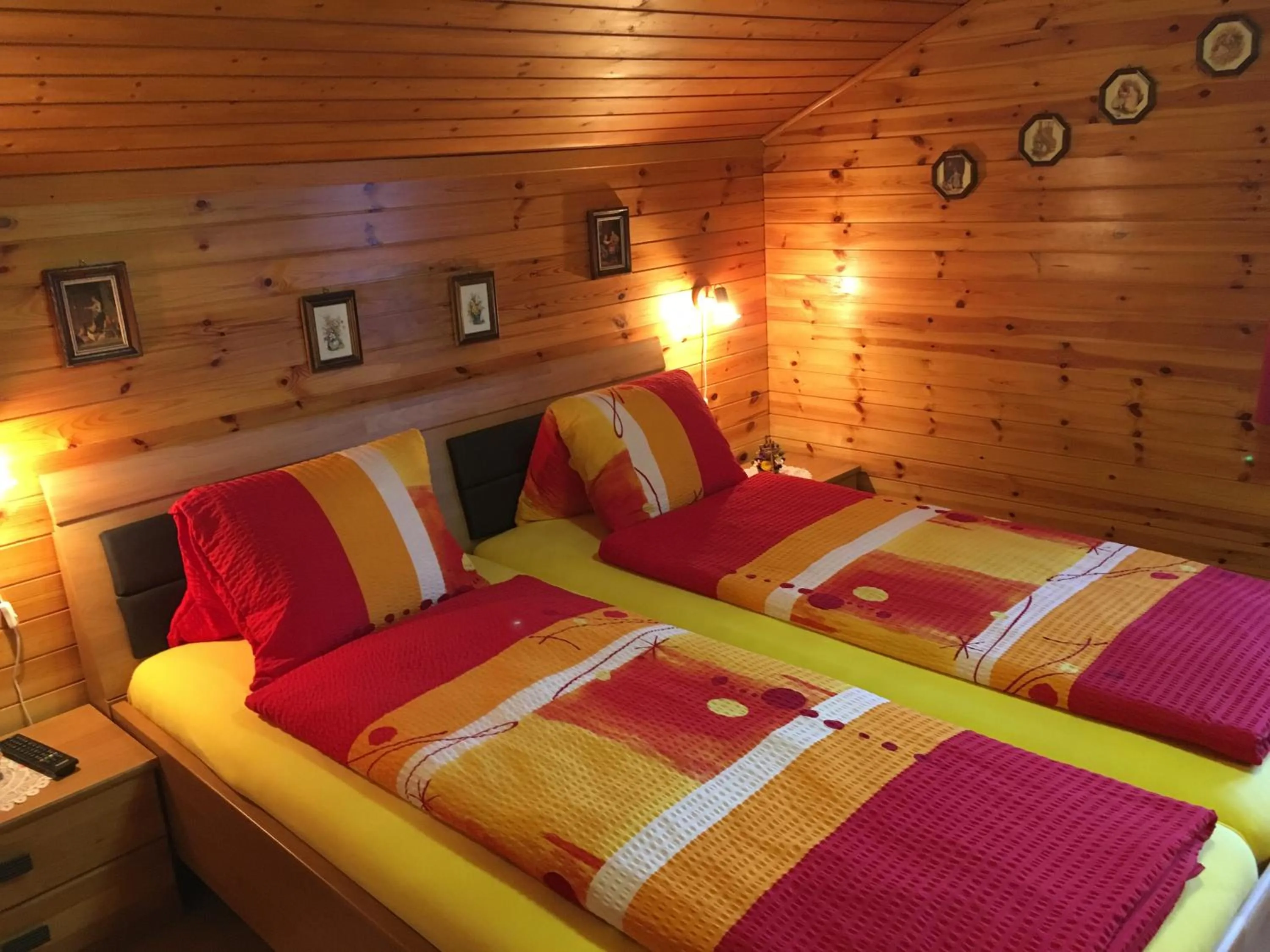 Bed in Hotel Haus Mühlebach