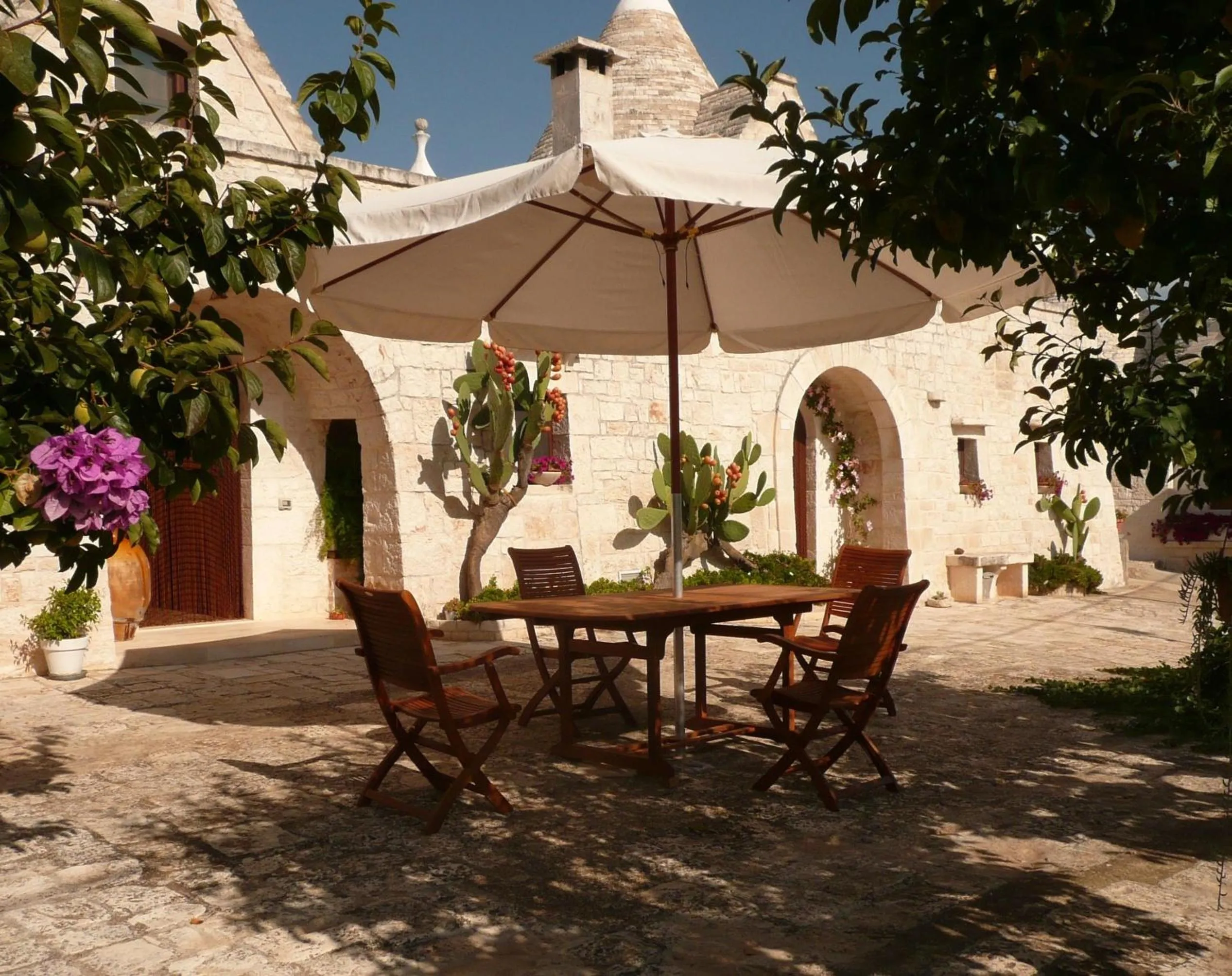 Natural landscape in B&B Via dei Trulli