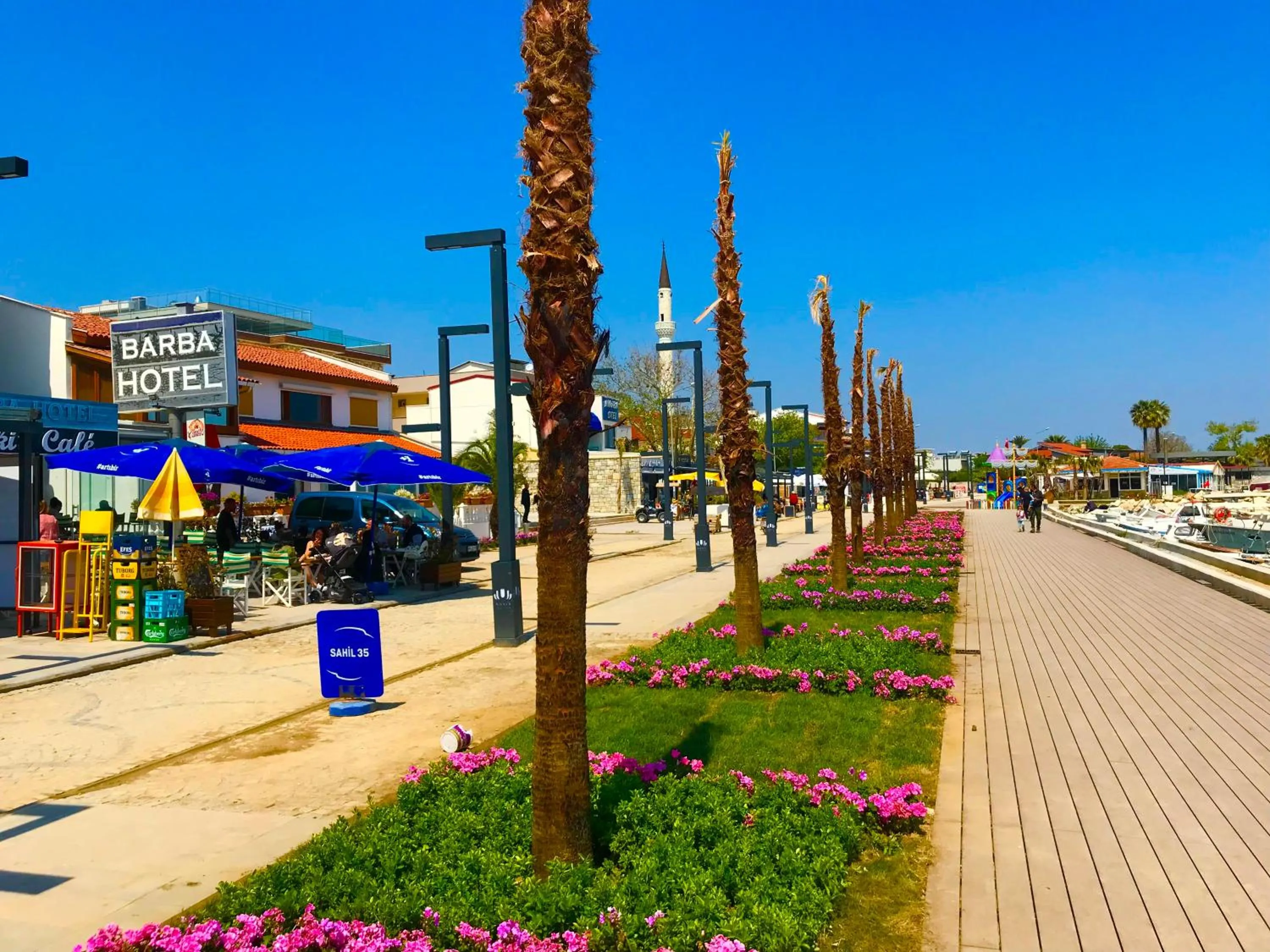 Street view in Hotel Barba