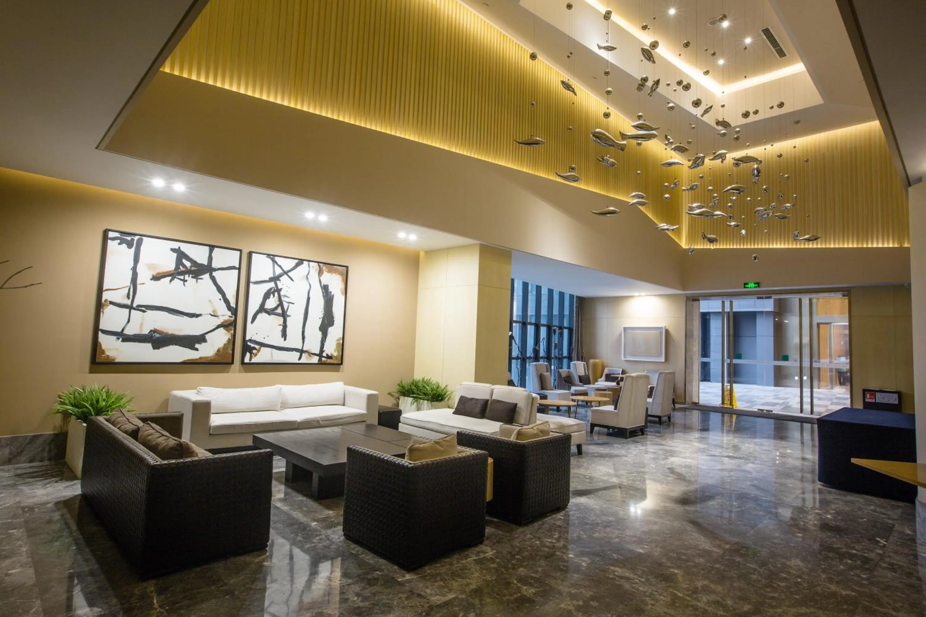 Seating area in Skytel Hotel Chengdu-City Center