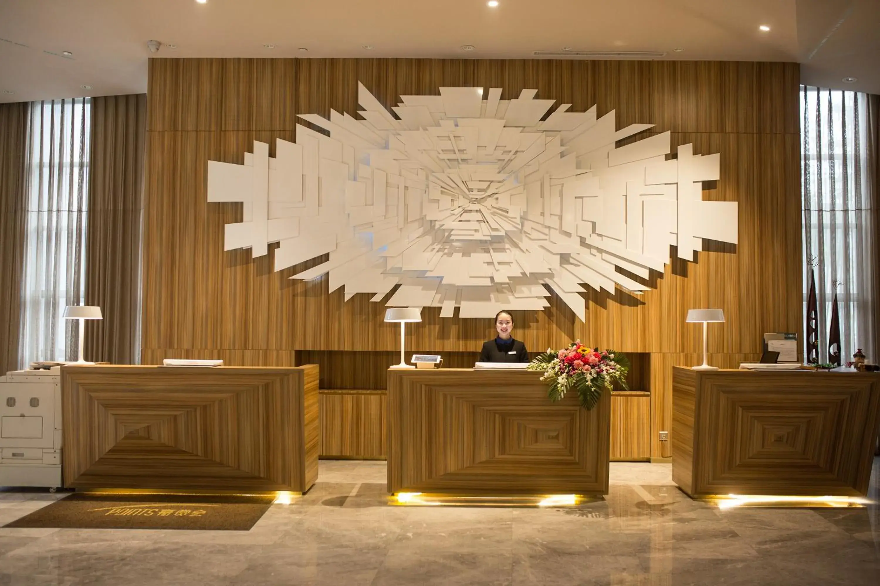 Lobby or reception in Skytel Hotel Chengdu-City Center Lobby or reception in Skytel Hotel Chengdu-City Center