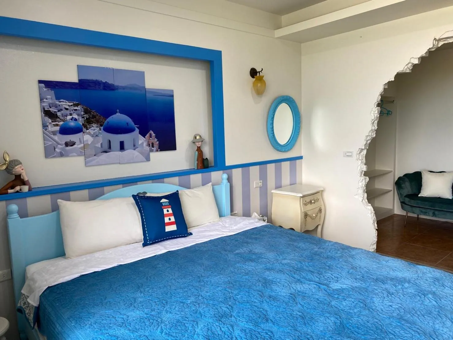 Bedroom, Bed in Hao Wang Jiao House