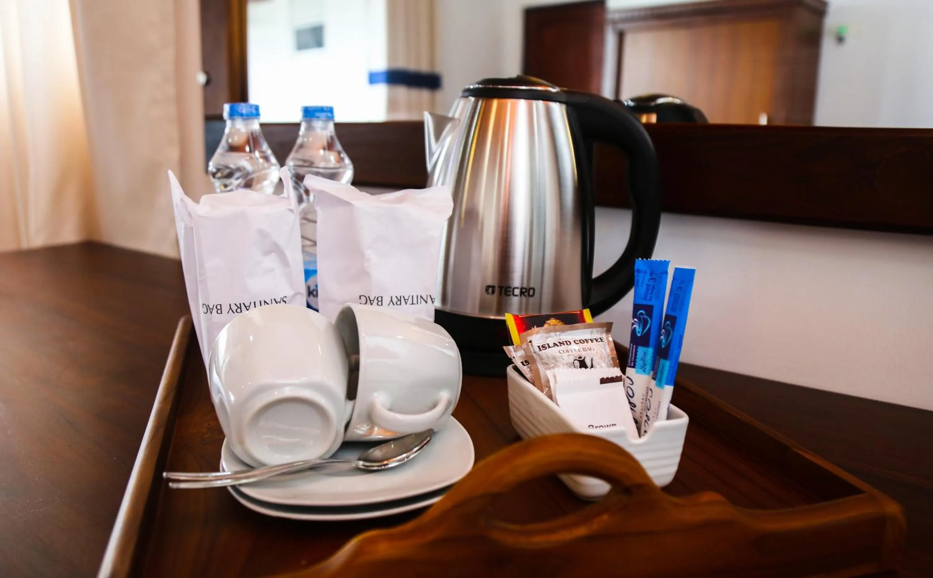 Coffee/tea facilities in Hotel Sara