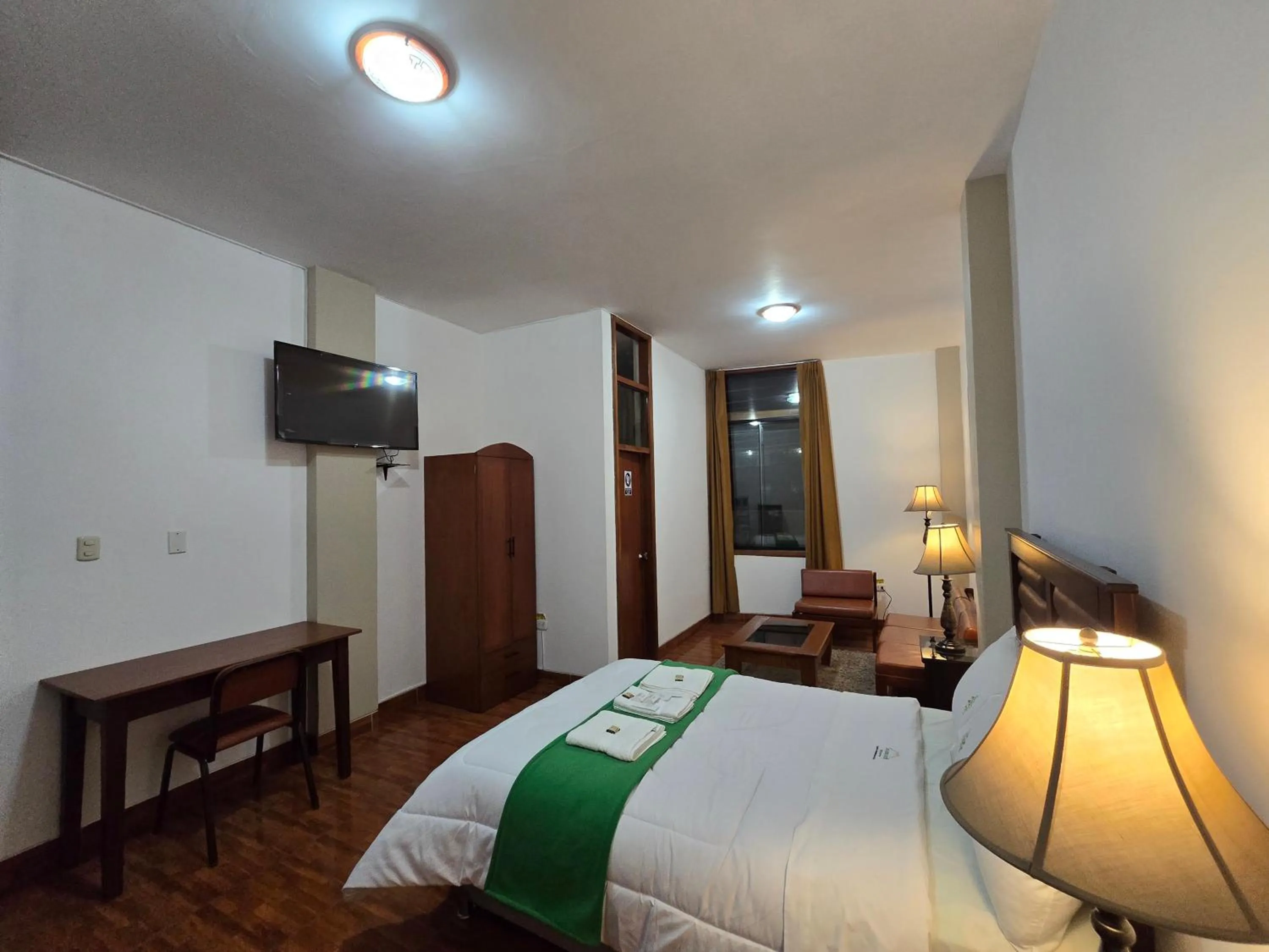 Bed in Hotel Los andes Suite Cajamarca