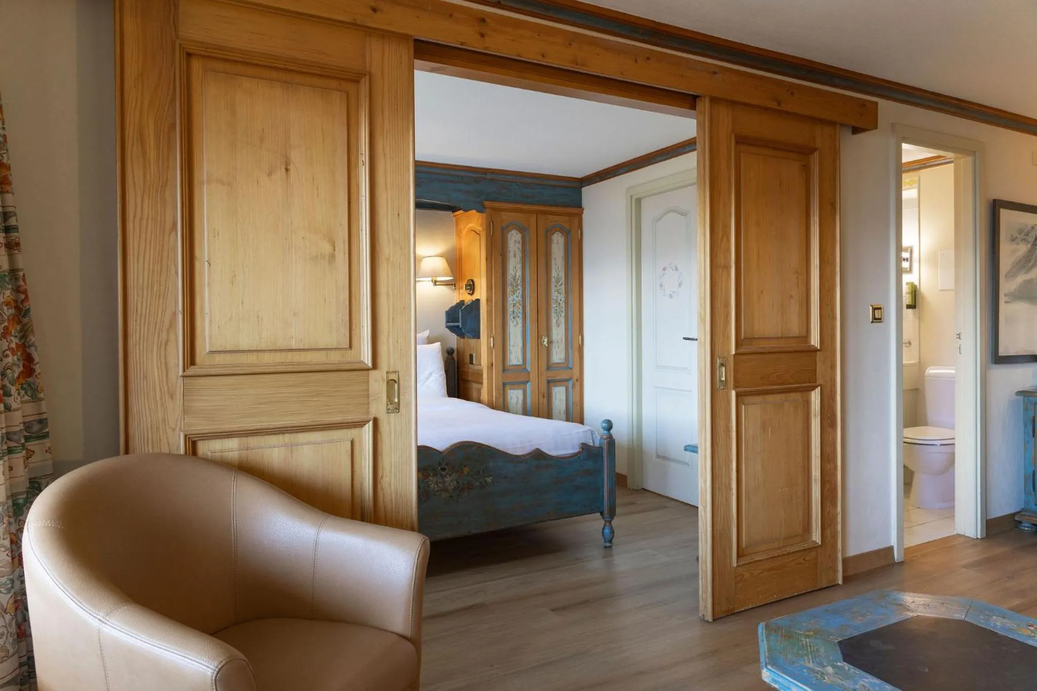 Living room, Bed in Hotel Montpelier