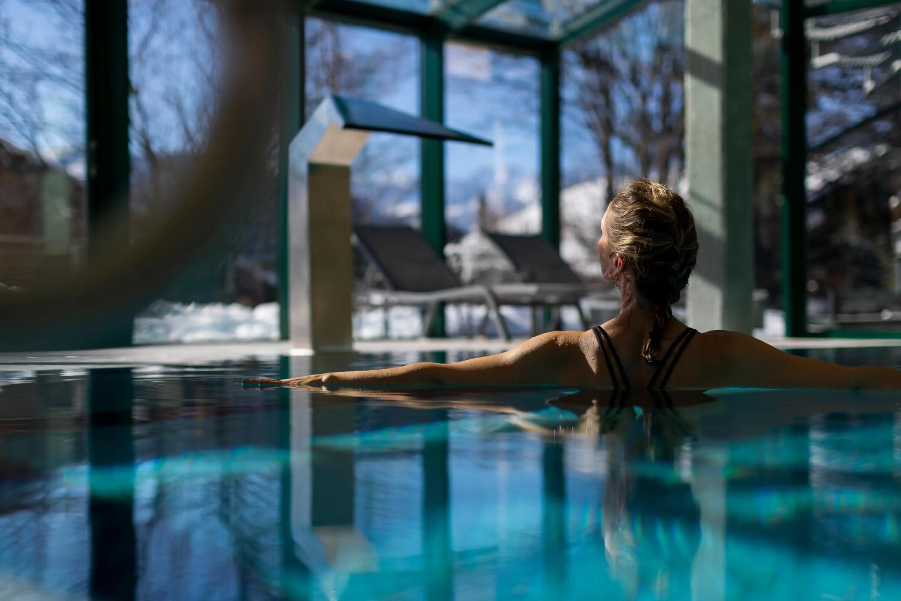 Swimming pool in Hotel Montpelier