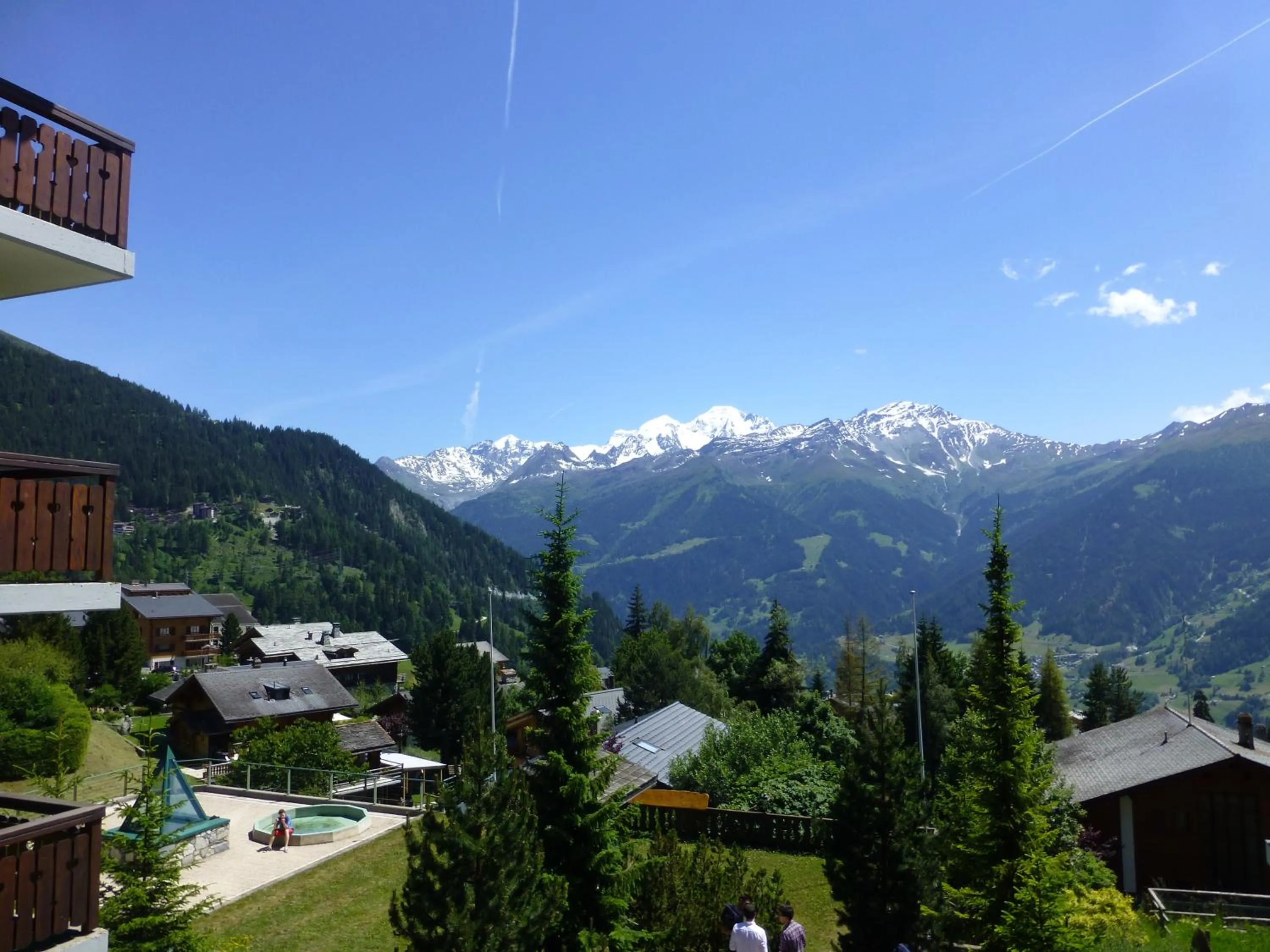 Mountain view in Hotel Montpelier