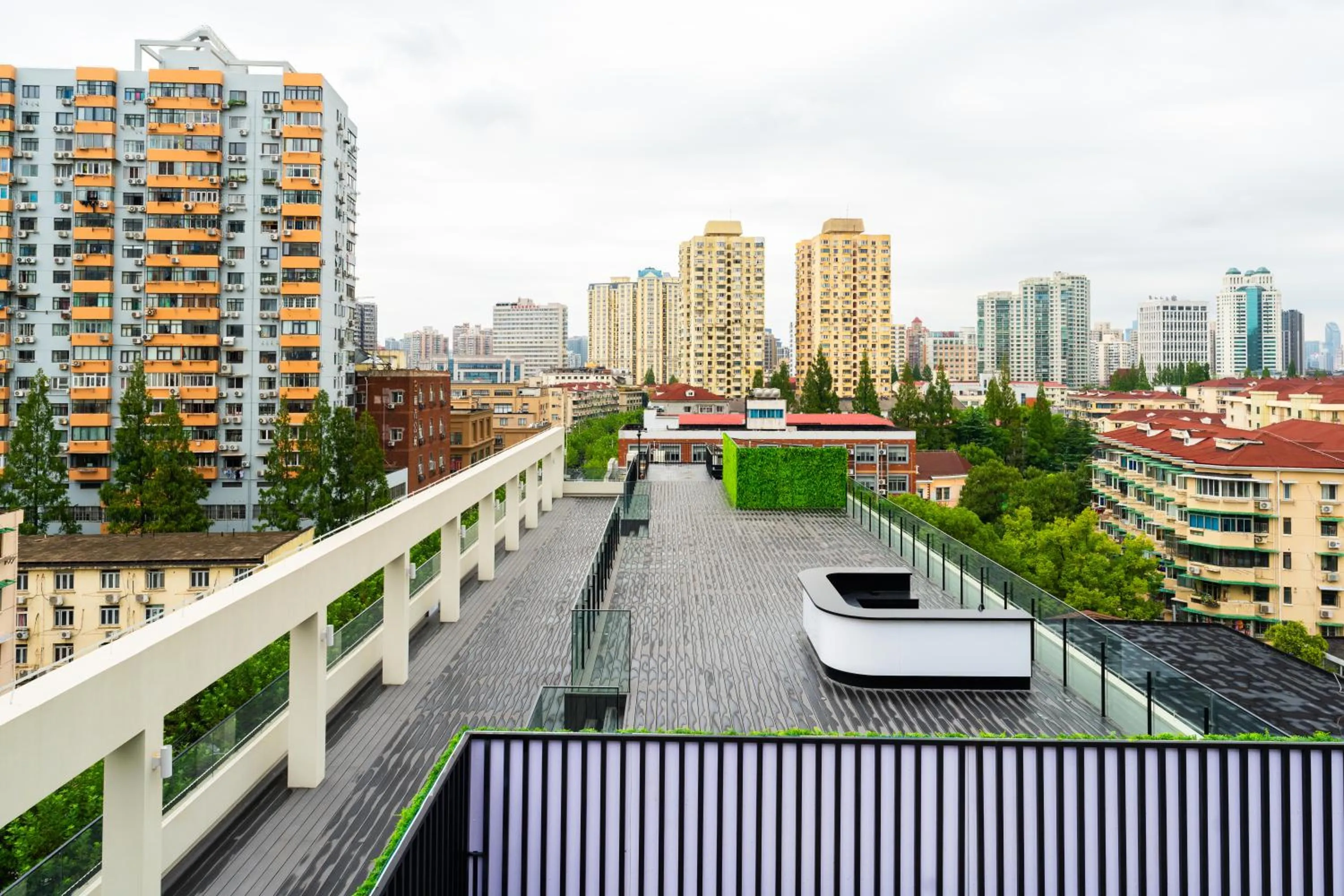 Balcony/Terrace in Mia Hotel - Shanghai Xuhui Jiaotong University