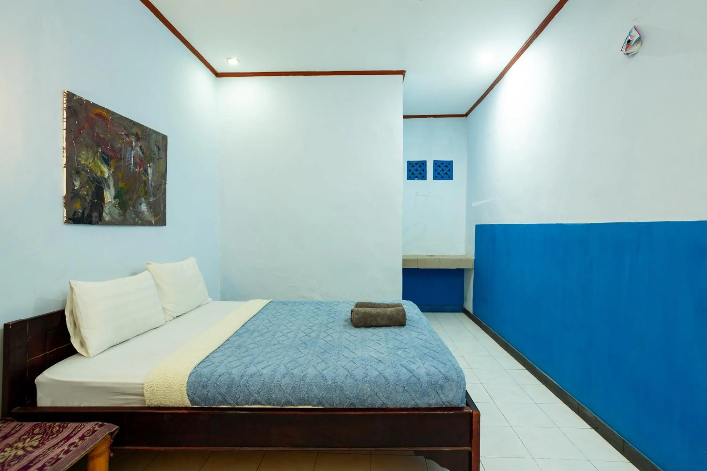 Bed in Creative Trawangan Stay