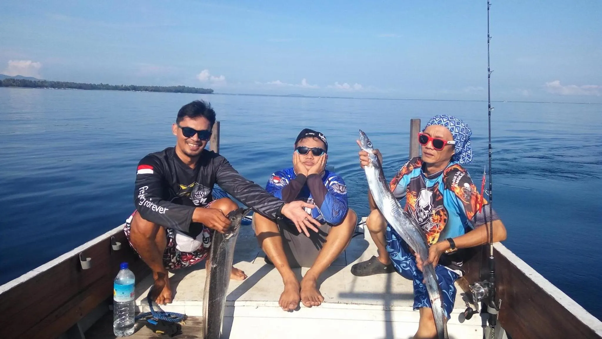 Fishing in Creative Trawangan Stay