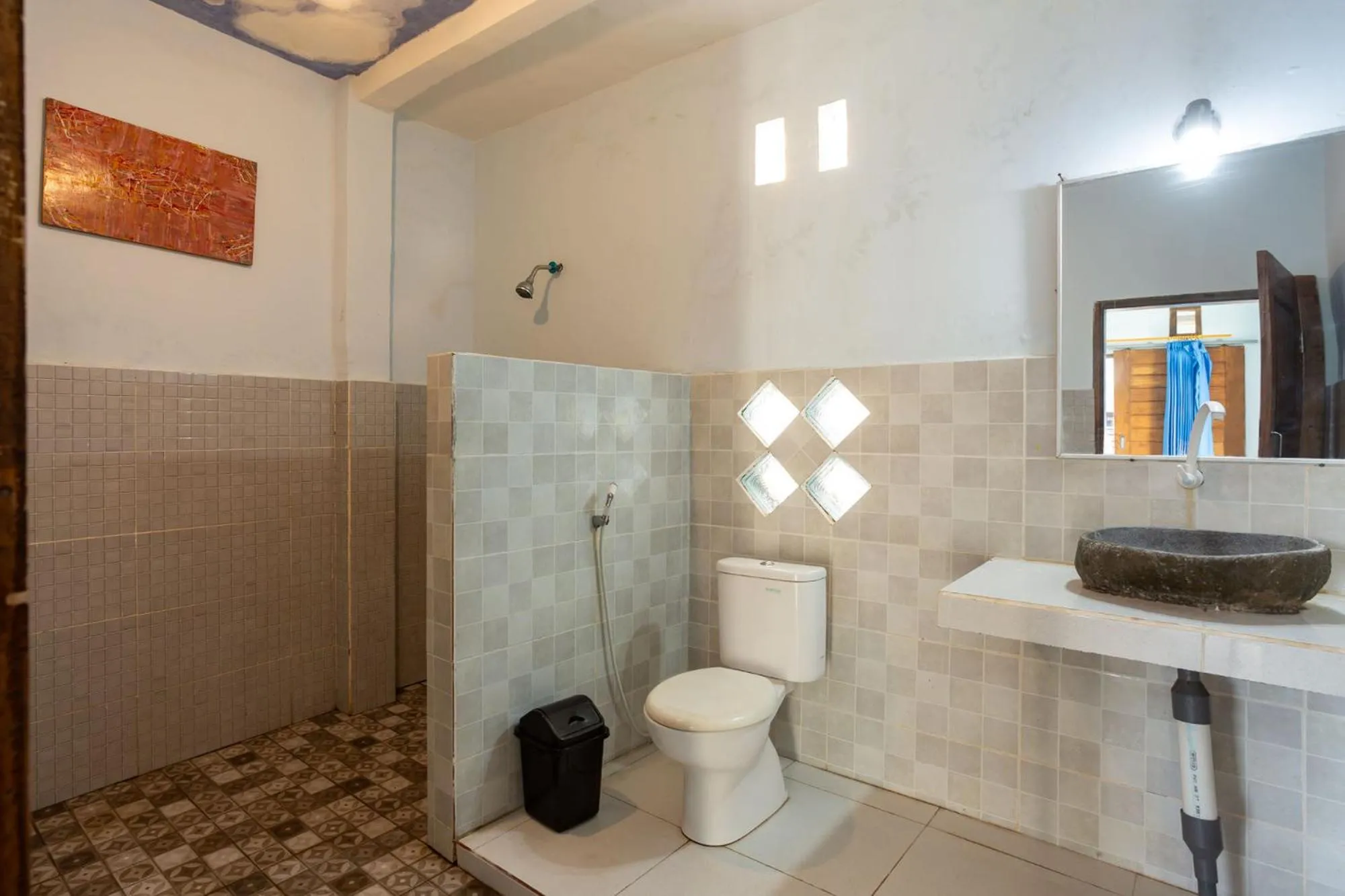 Bathroom in Creative Trawangan Stay