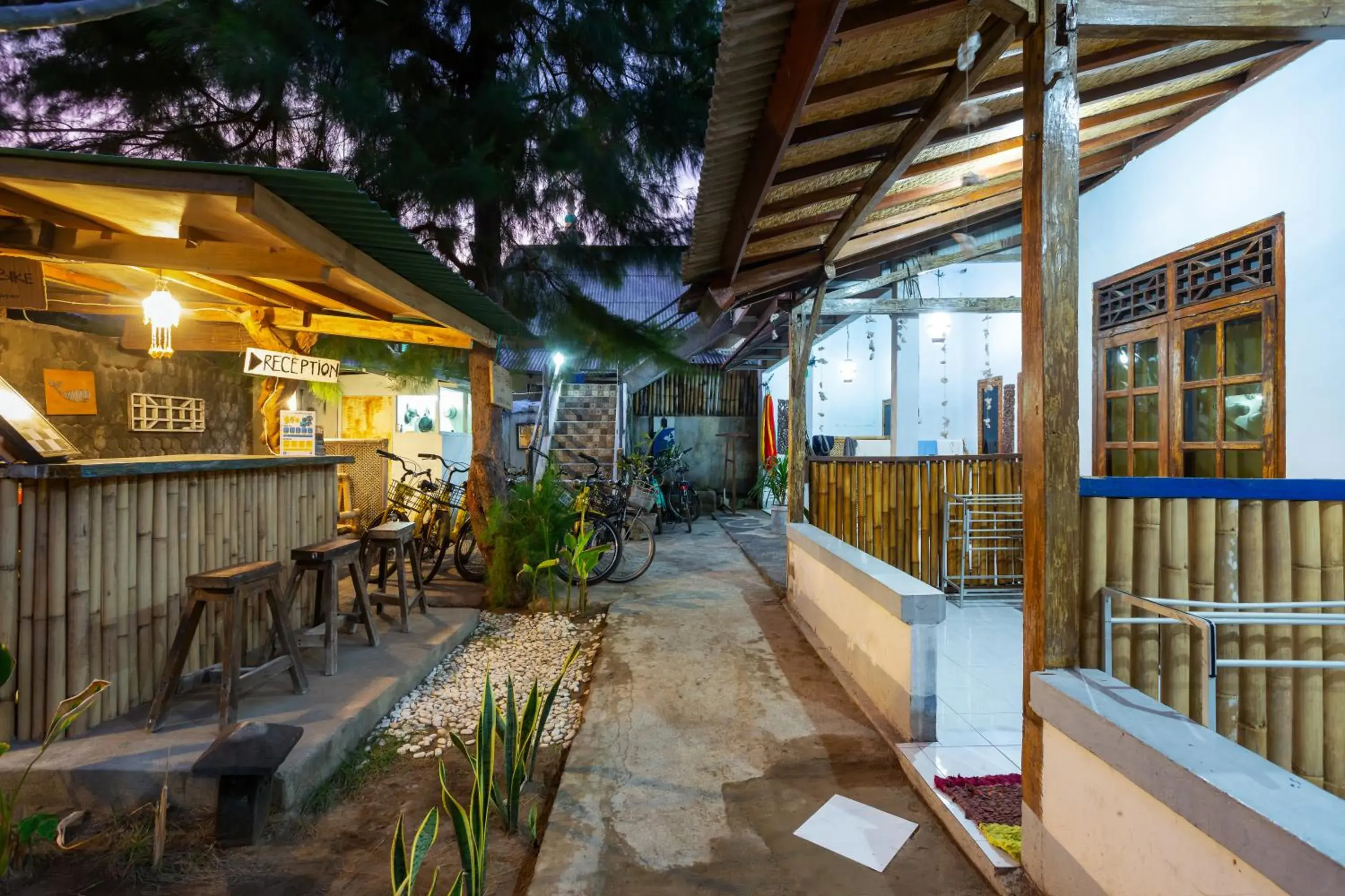 Lobby or reception in Creative Trawangan Stay Lobby or reception in Creative Trawangan Stay