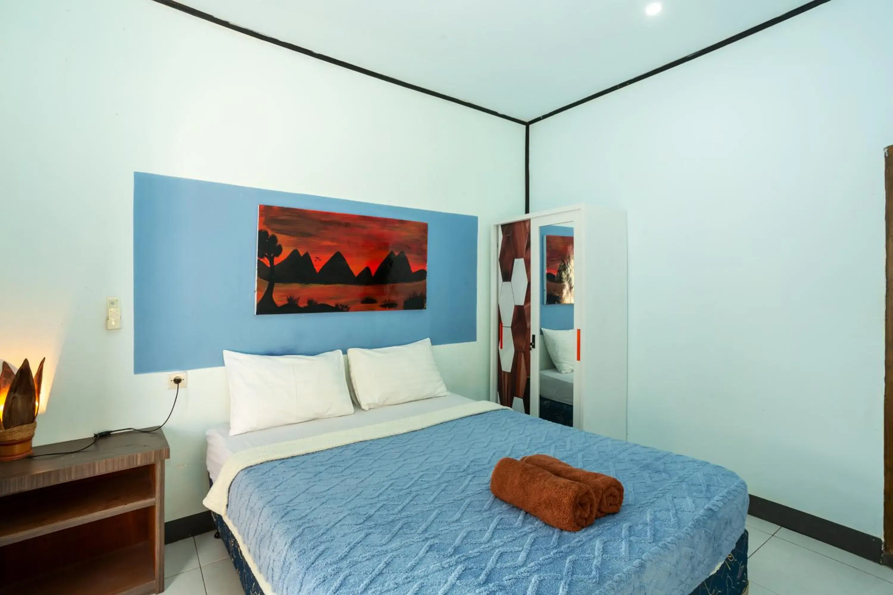 Bedroom, Bed in Creative Trawangan Stay Bedroom, Bed in Creative Trawangan Stay